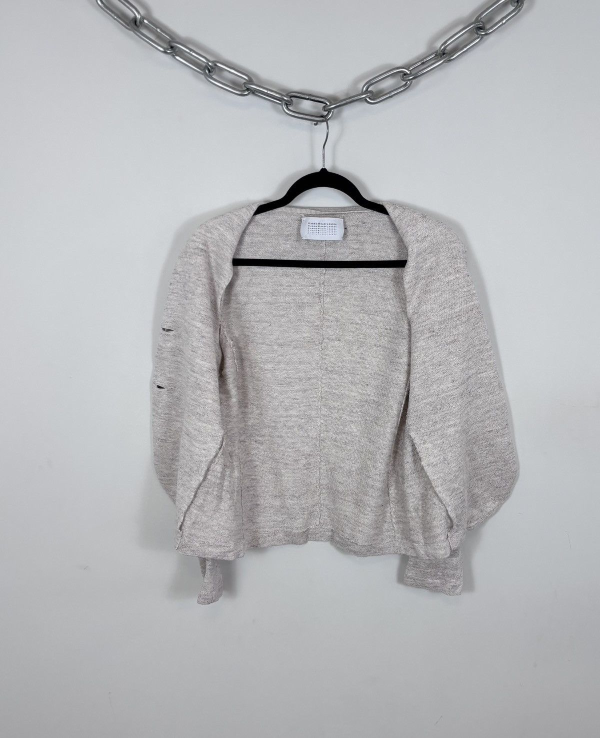 Harris Wharf London Harris Wharf London Women’s Textured Beige Blazer Jacket Size M / US 6-8 / IT 42-44 - 12 Thumbnail