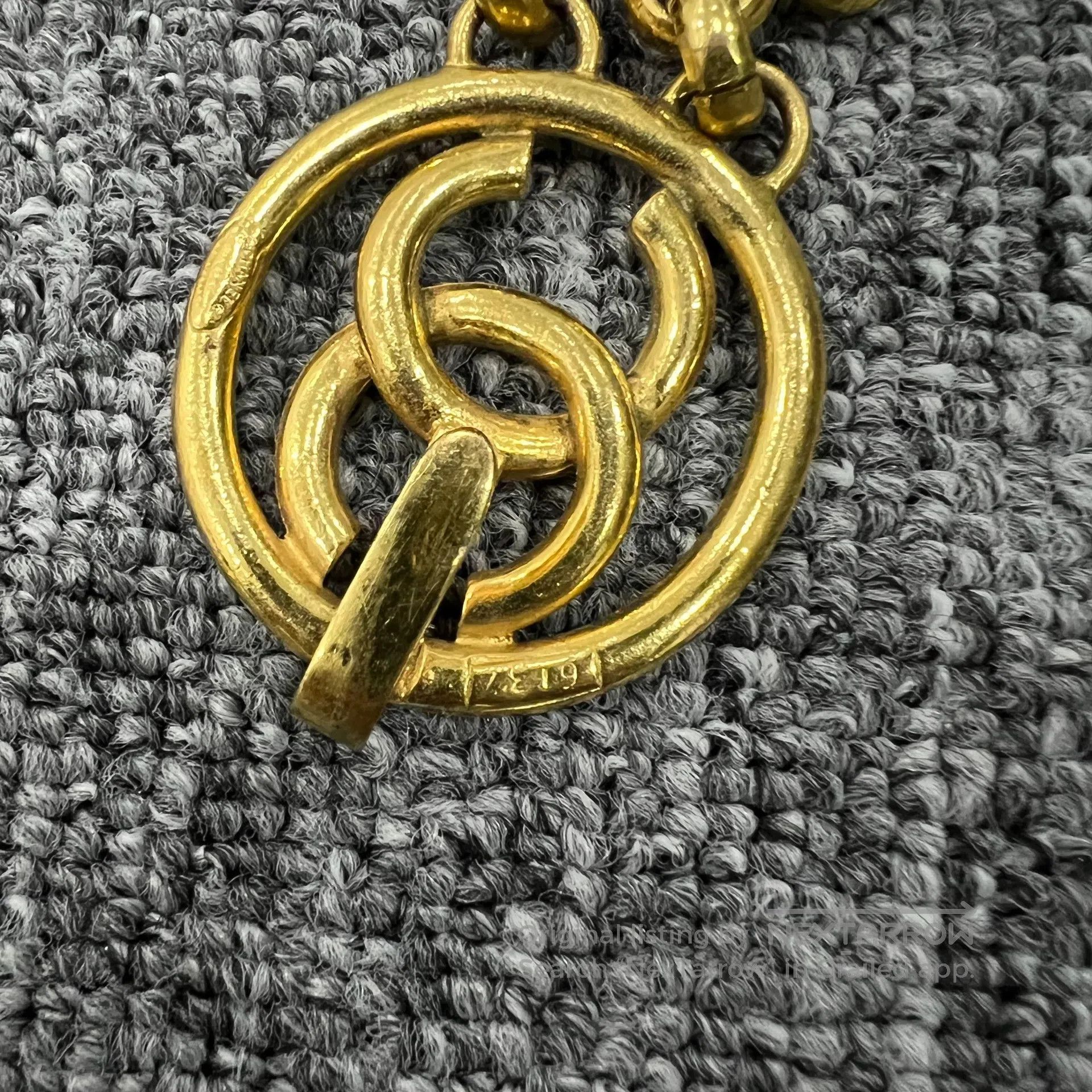 Chanel Chanel Circular Double-C Layered China-Joint Belt Chain Ne Size ONE SIZE - 6 Thumbnail