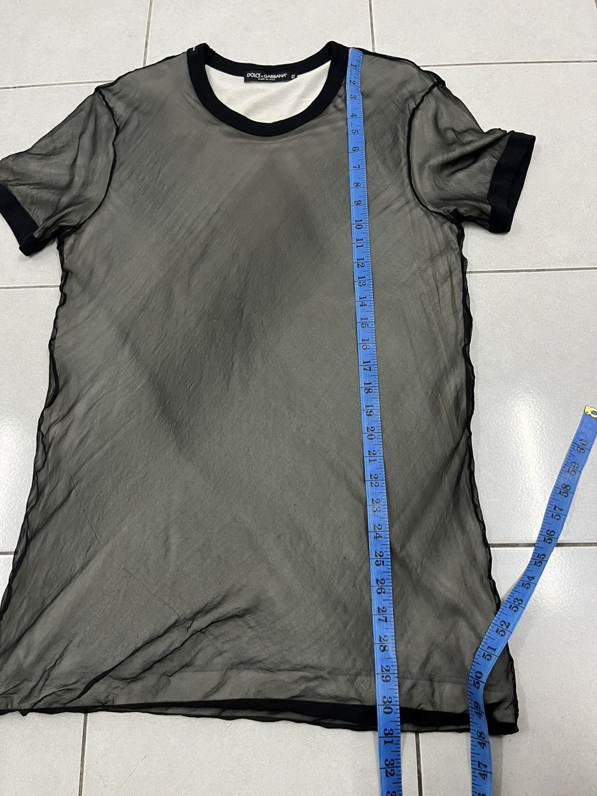 Dolce & Gabbana Double Layered Tee Size US M / EU 48-50 / 2 - 7 Thumbnail