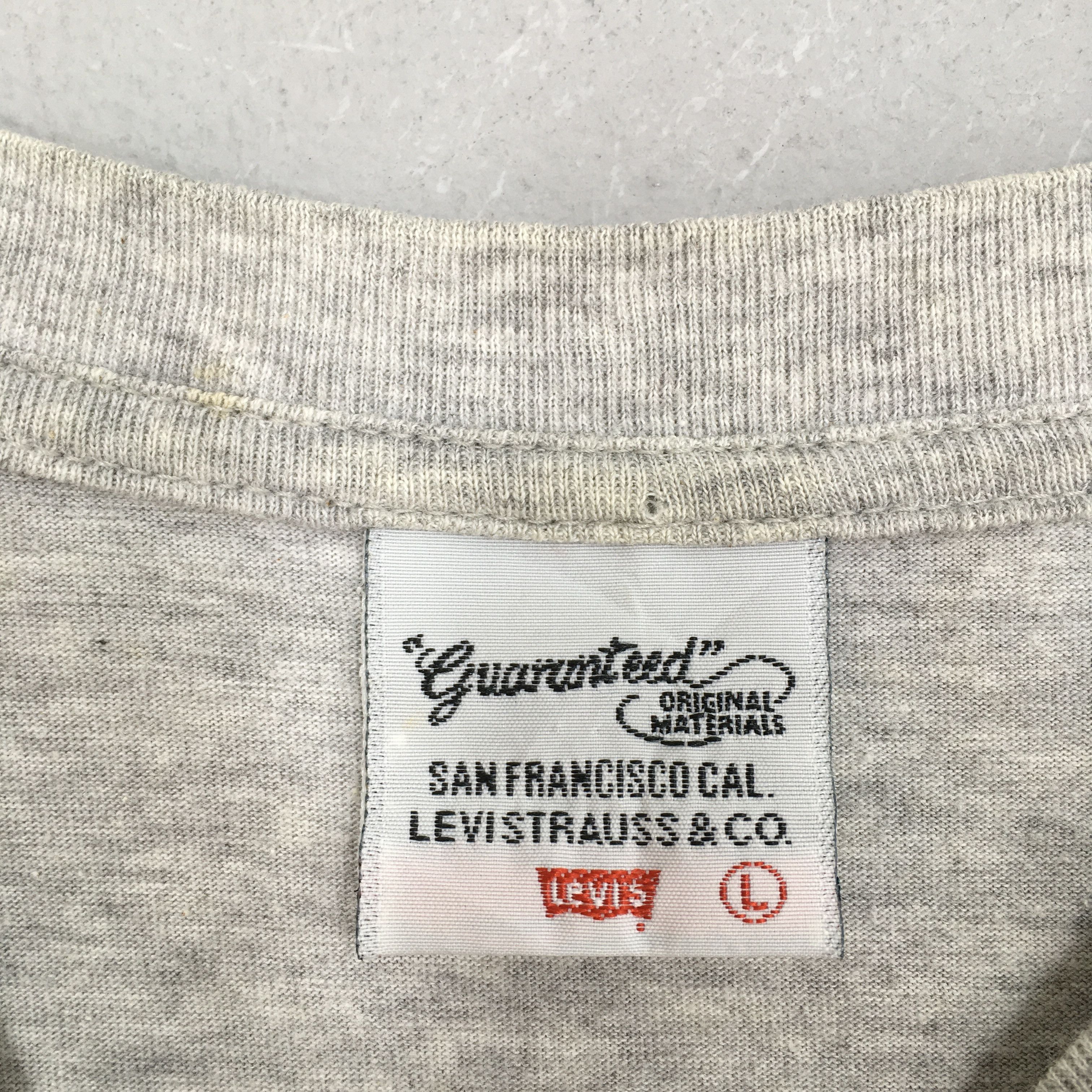 Levi's Vintage 90's Levis San Francisco Tshirt Large Size US L / EU 52-54 / 3 - 4 Thumbnail