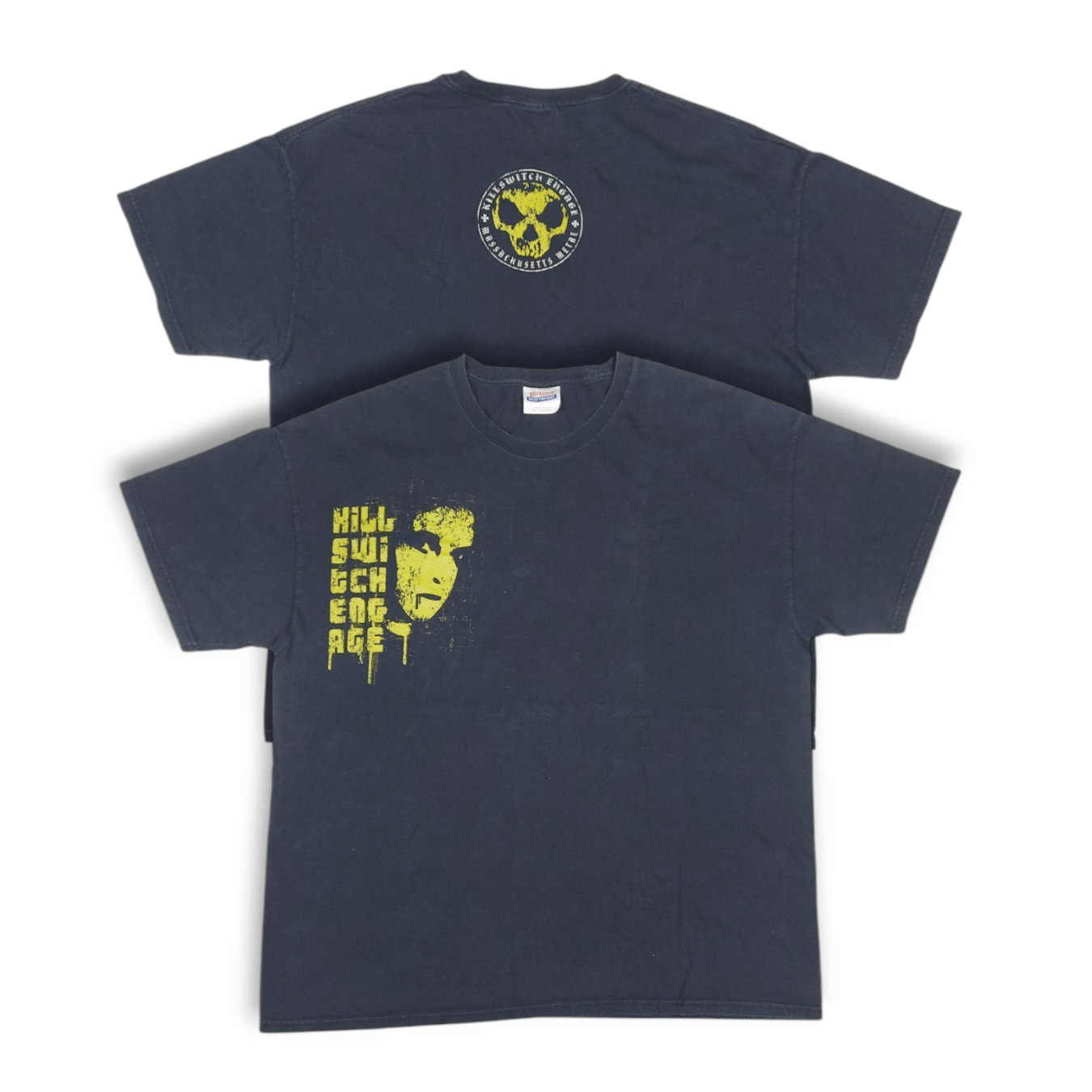 Band Tees × Vintage Vintage 2005 Killswitch Engage Band Massachusetts Metal TEE Size US XL / EU 56 / 4 - 1 Thumbnail