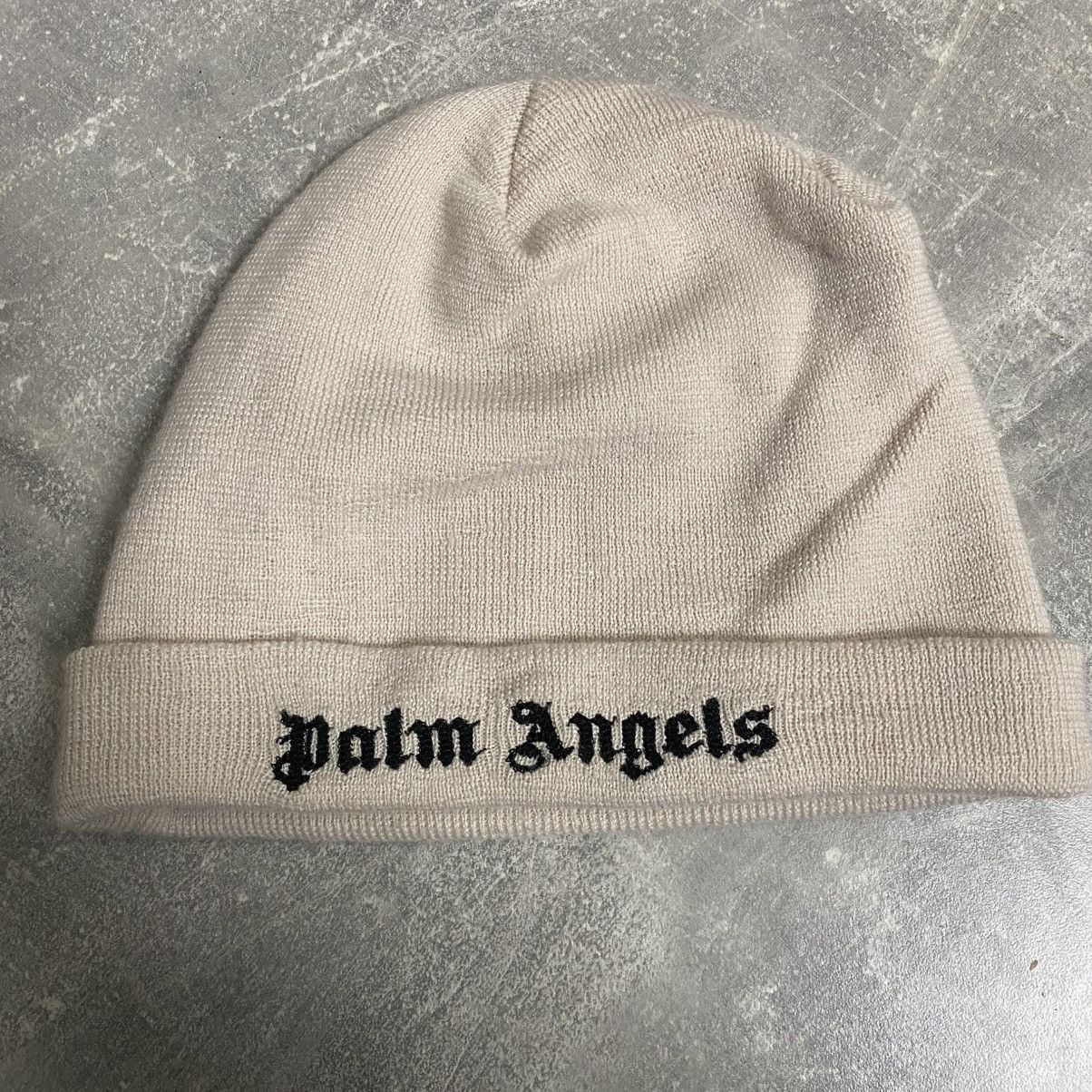 Palm Angels Palm Angels Logo Beanie Hat Size ONE SIZE - 2 Thumbnail