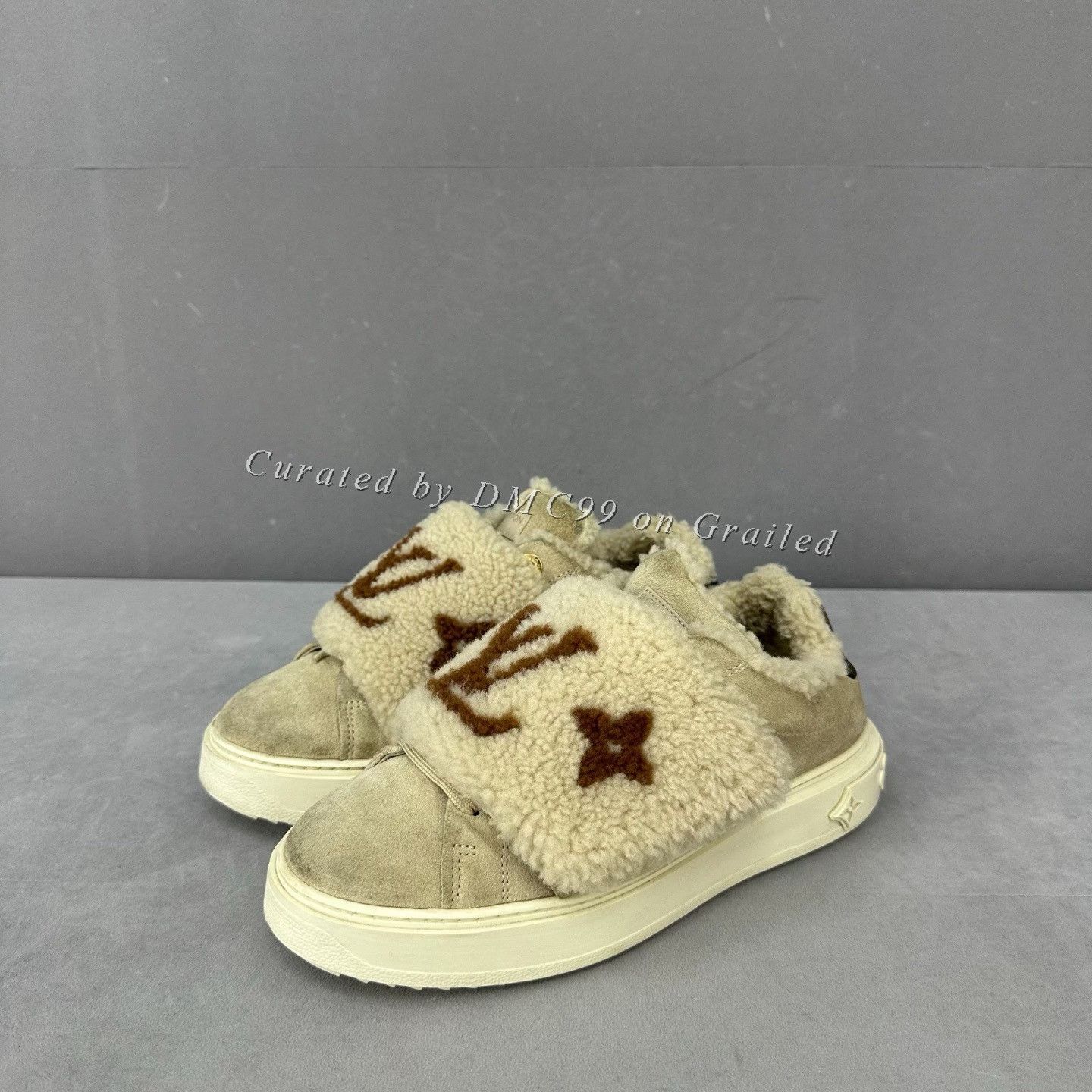 Louis Vuitton Louis Vuitton Time Out Suede Sneakers Size US 7 / IT 37 - 1 Thumbnail