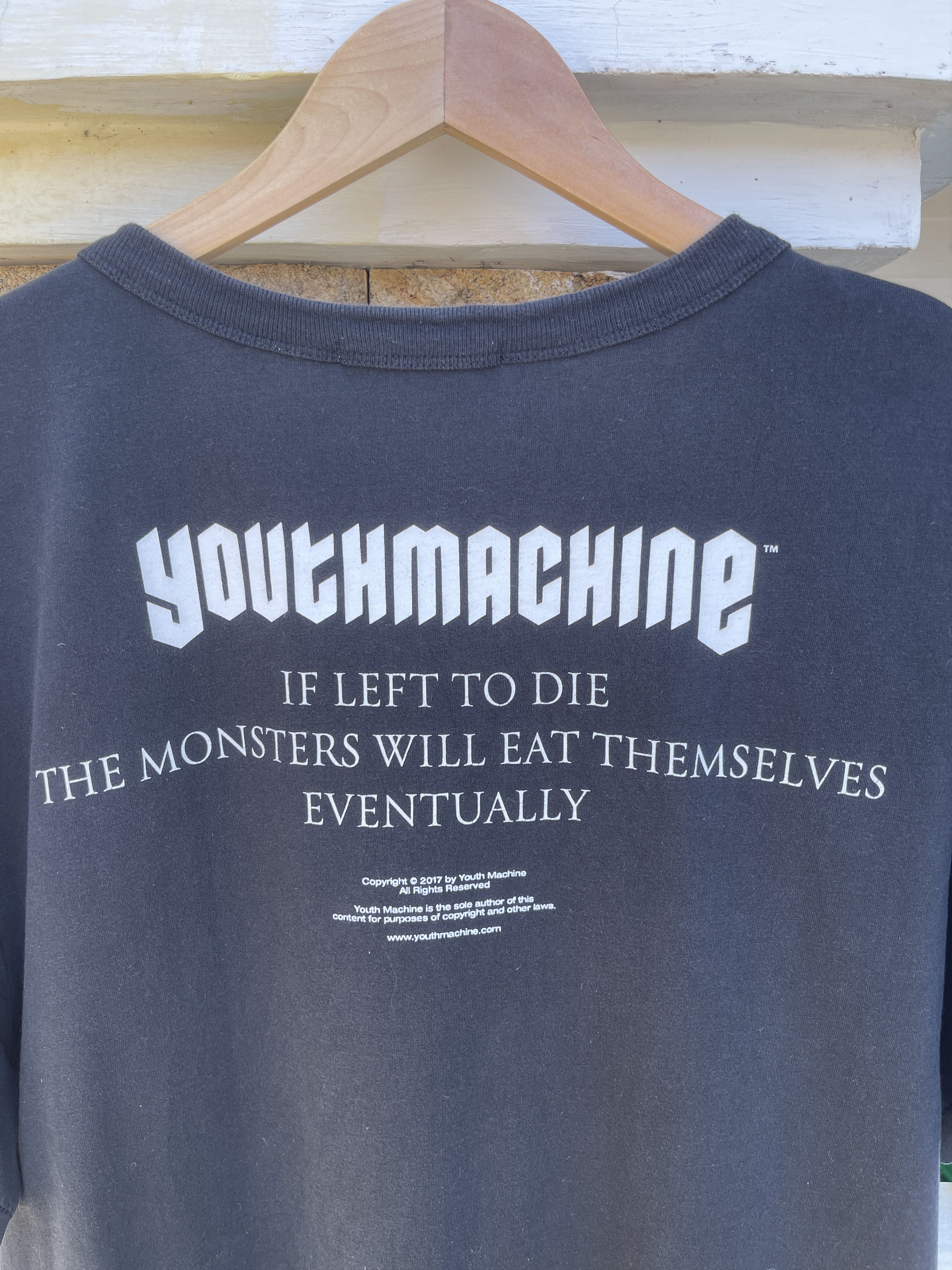 Youth Machine Last Drop🔥Rare🔥Vintage Youth Machine T-Shirt Size US L / EU 52-54 / 3 - 4 Thumbnail