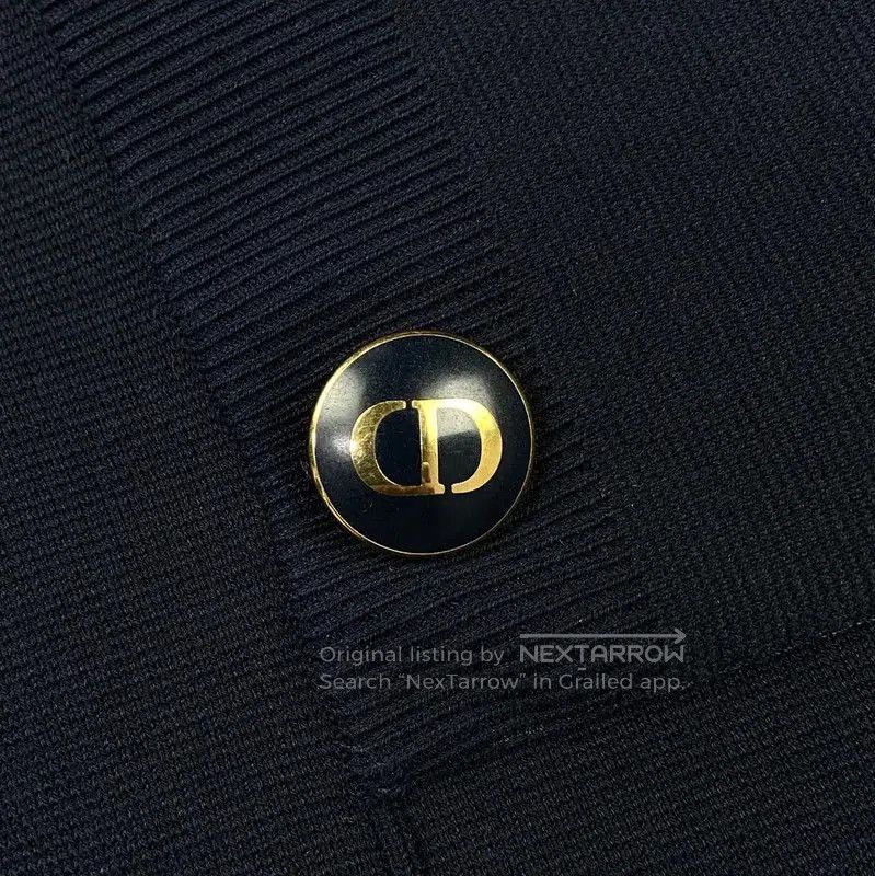 Dior Dior Women's Deep Blue Wool Shorts . Size 22" - 3 Thumbnail