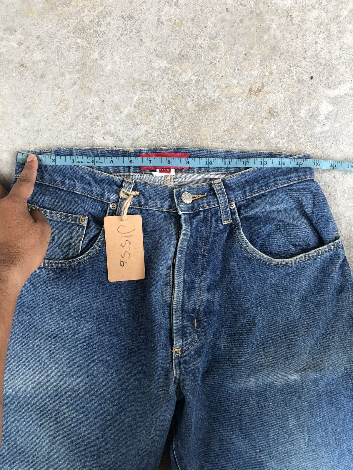 Stussy Stussy Baggy Jeans Distressed Jeans Size US 31 - 24 Thumbnail