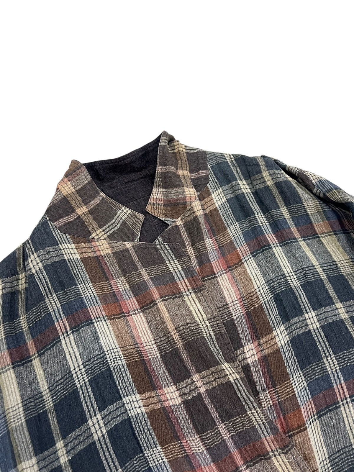 Issey Miyake 1980s Issey Miyake Reversible Double Breasted Jacket Size US L / EU 52-54 / 3 - 17 Thumbnail
