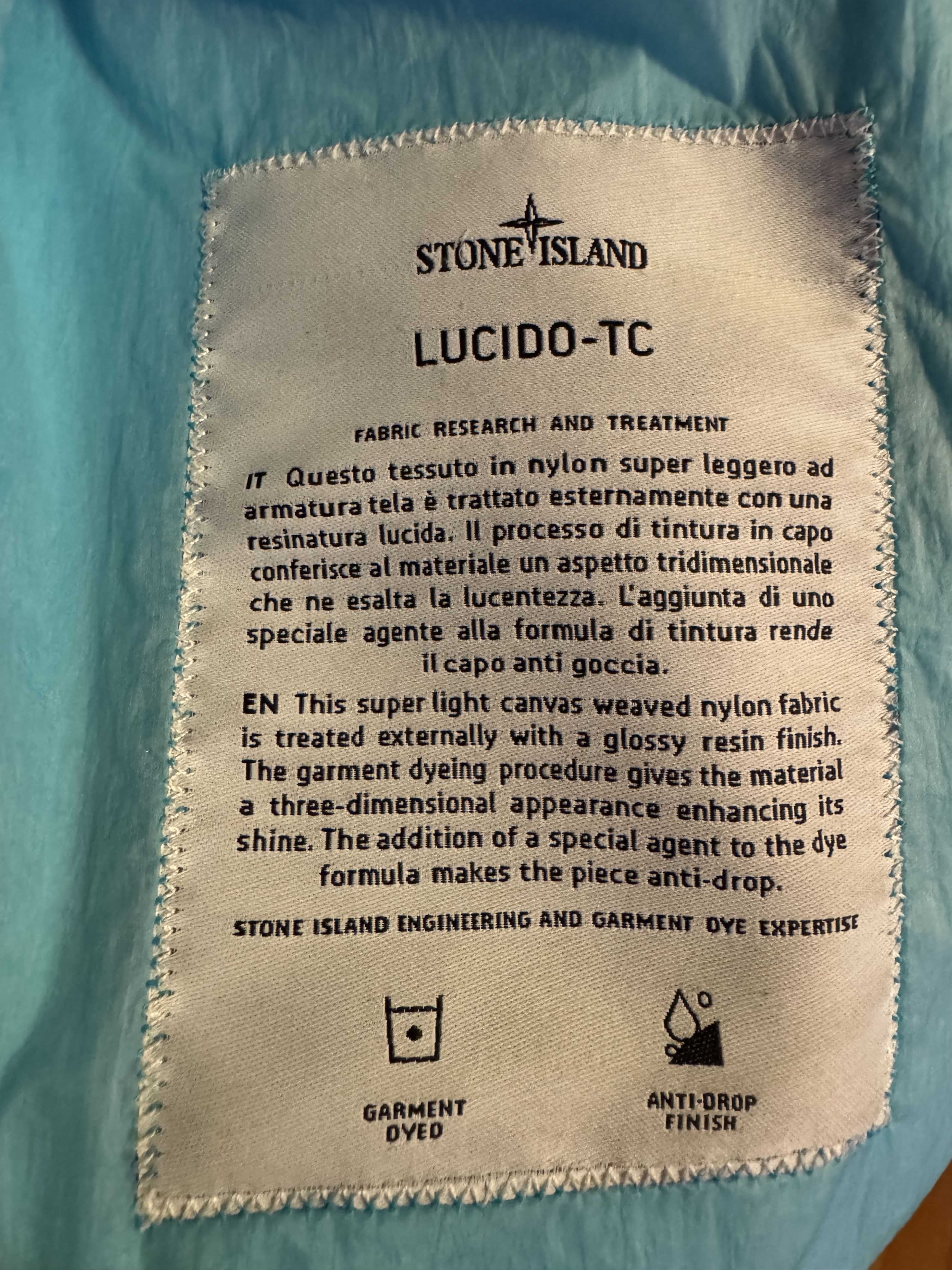 Stone Island Lucido packable jacket Size US S / EU 44-46 / 1 - 4 Thumbnail