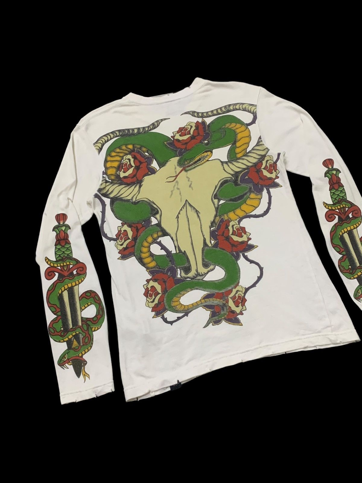 Hysteric Glamour Vintage Hysteric Glamour Style Yakuza Tattoo L/S Tees Size US M / EU 48-50 / 2 - 7 Thumbnail
