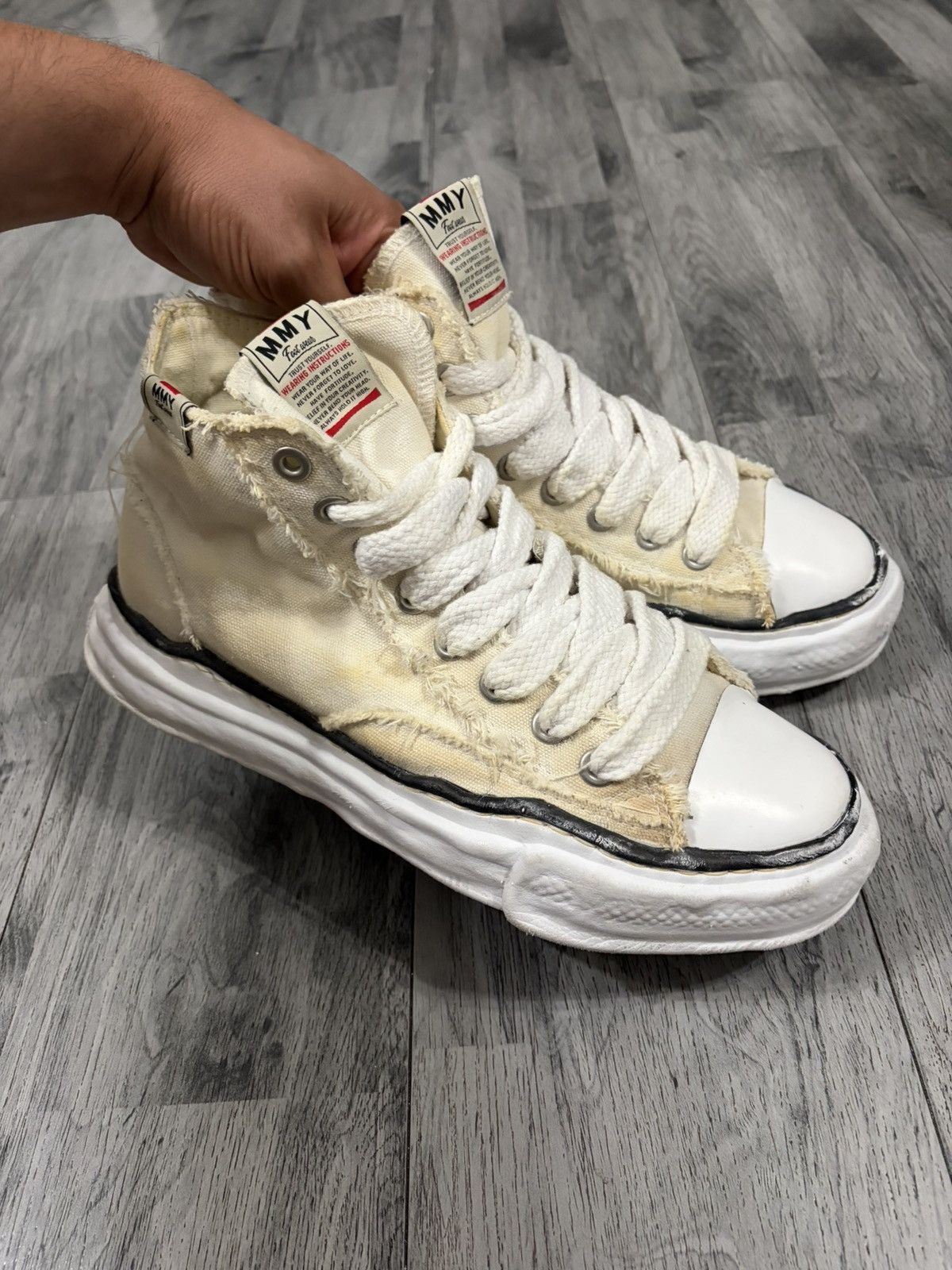 MAISON MIHARA YASUHURO - Peterson OG Canvas Hi Too Sneakers