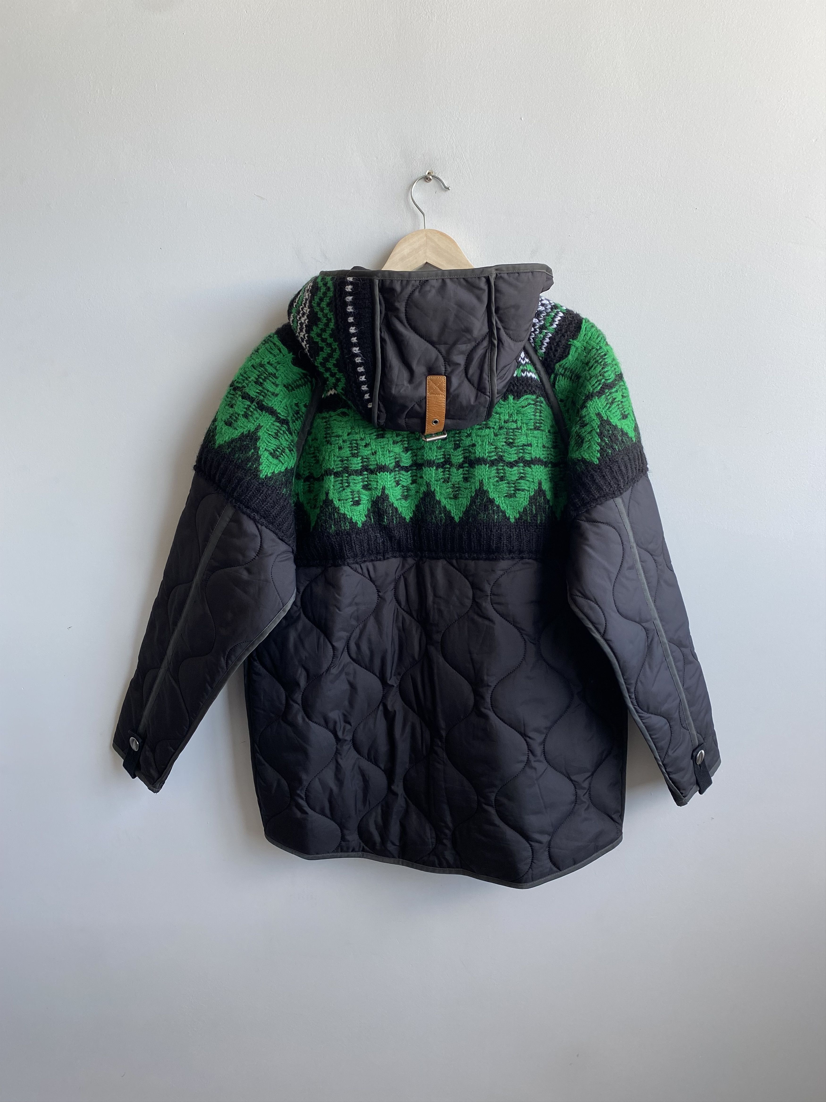 Andersson Bell Andersson Bell ADSB Unisex Nordic Knit Patch Quilted Parka Size US S / EU 44-46 / 1 - 5 Thumbnail