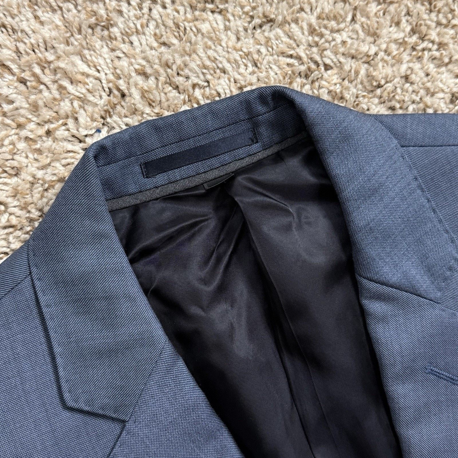 J.Crew J.Crew Ludlow Tollegno 1900 Wool Suit Blue Jacket 40R 30x30 Size 40R - 5 Thumbnail