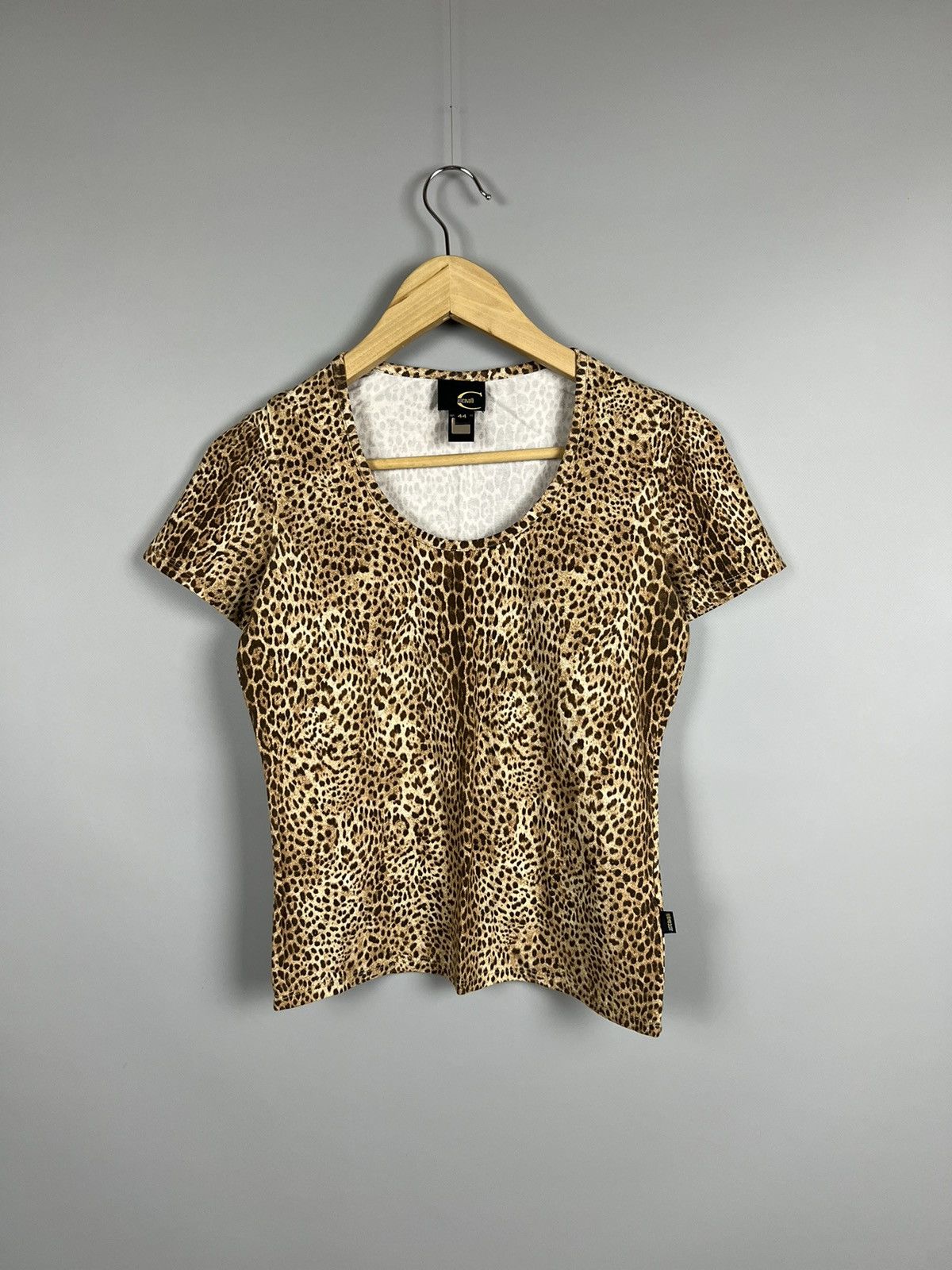 Just Cavalli RARE Just Cavalli Leopard printed tee women’s vintage Size S / US 4 / IT 40 - 1 Thumbnail