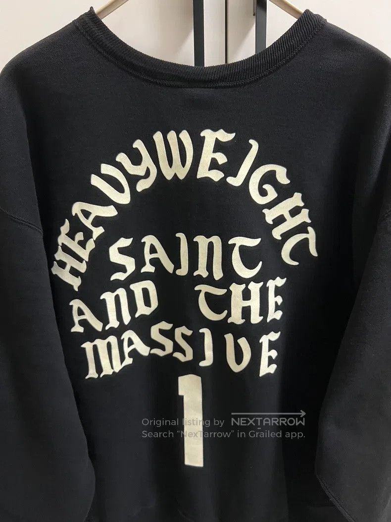 Saint Michael Saint Michael Flocked sweatshirt Size US L / EU 52-54 / 3 - 6 Thumbnail