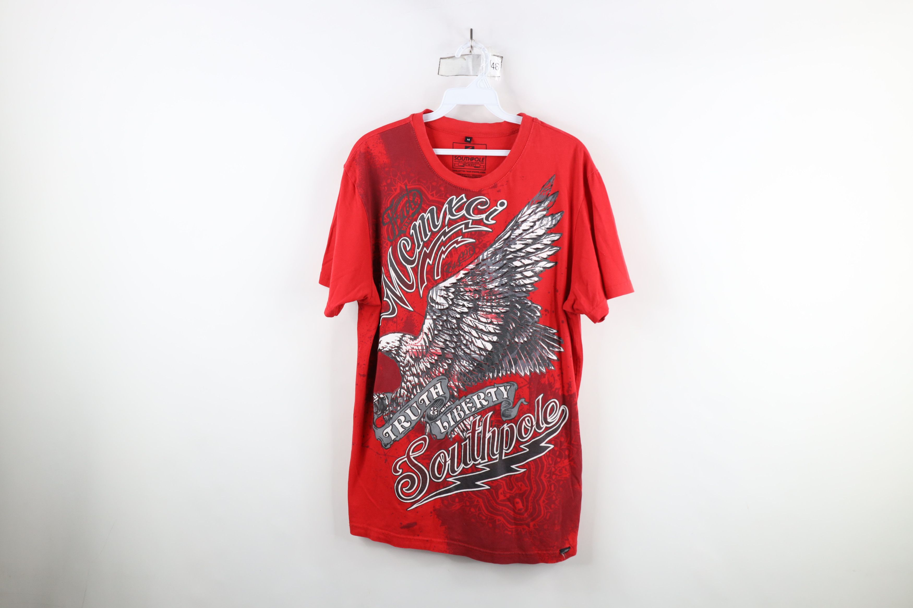 Southpole × Vintage Vintage Y2K Southpole Spell Eagle MMA UFC Fighting T-Shirt Size US M / EU 48-50 / 2 - 1 Thumbnail