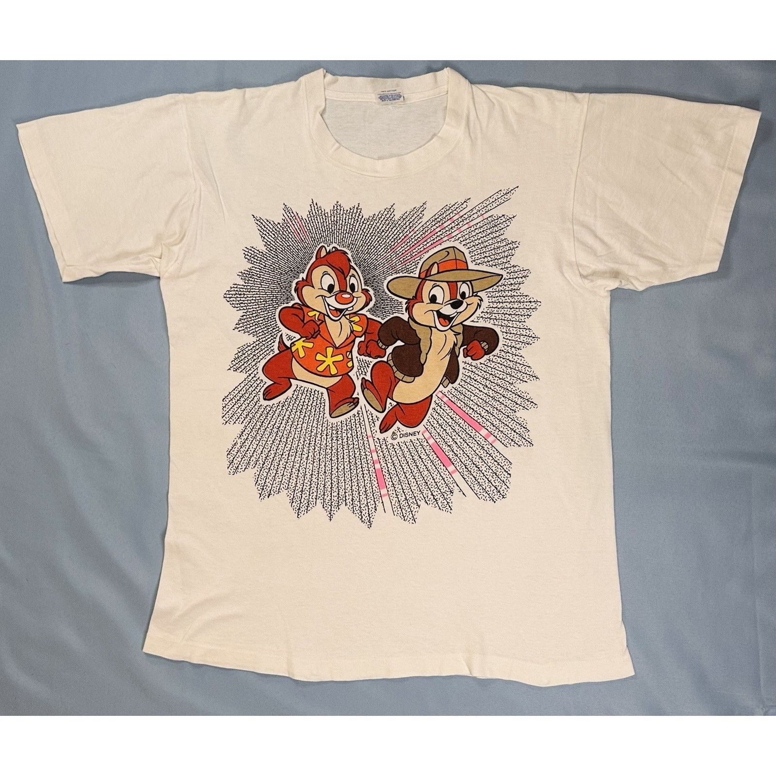 Vintage Chip n Dale Rescue Rangers Disney Tee