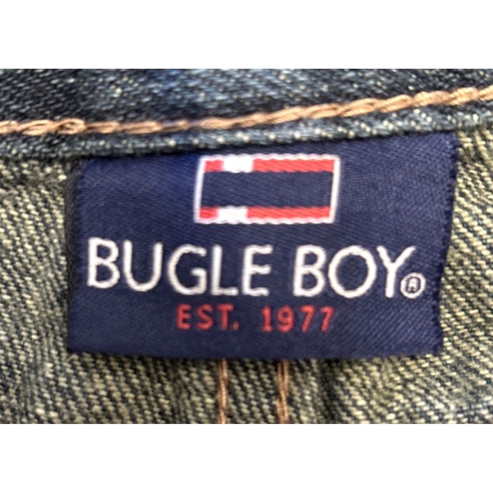 Bugle Boy Bugle Boy Men’s Blue Jean Shorts Sz 34 denim 33x10 Denim 5-Pocket 90s Grunge 10in Inseam Casual Workwear Mens Regular Mid Rise Closet-ready Size US 34 / EU 50 - 3 Thumbnail