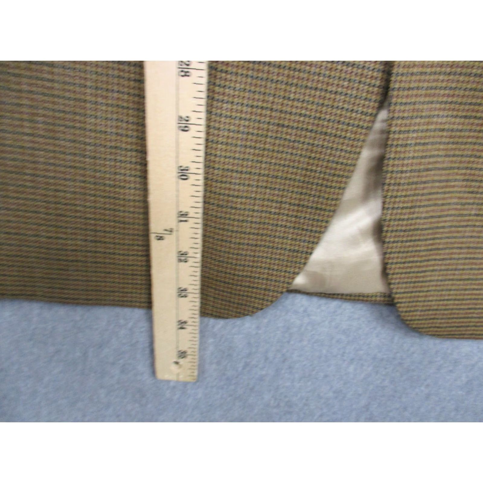 Ralph Lauren Lauren Ralph Lauren Blazer Mens 44 Long Wool Houndstooth Classic Fit Jacket Size 44R - 3 Thumbnail