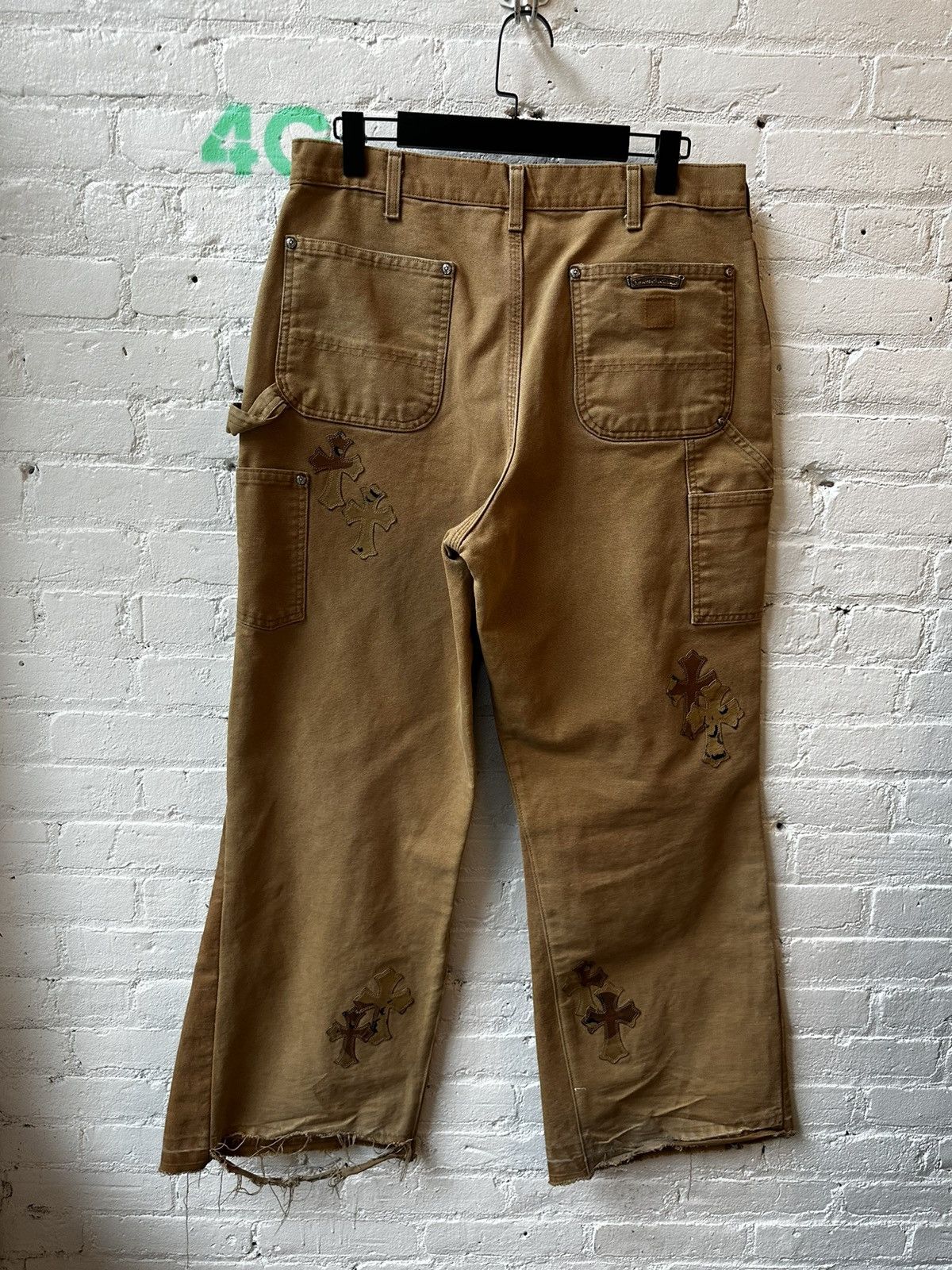 Chrome Hearts CHROME HEARTS CARPENTER CROSS & SEX PATCH JEANS 32 33 34 Size US 32 / EU 48 - 7 Thumbnail