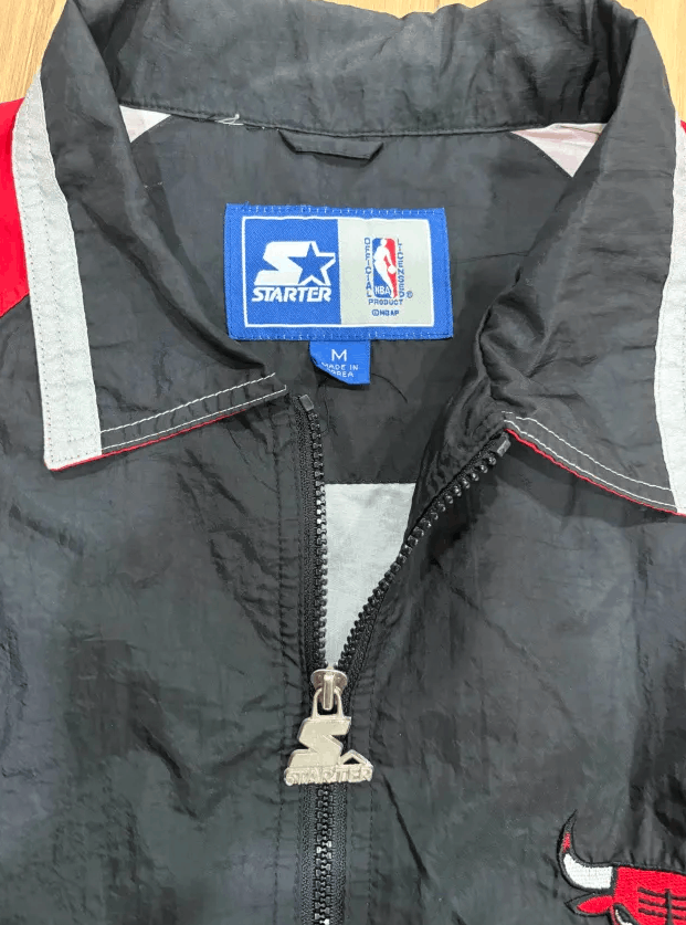 Starter VINTAGE Chicago Bulls NBA Officially Licensed Starter Jacket Size US M / EU 48-50 / 2 - 5 Thumbnail