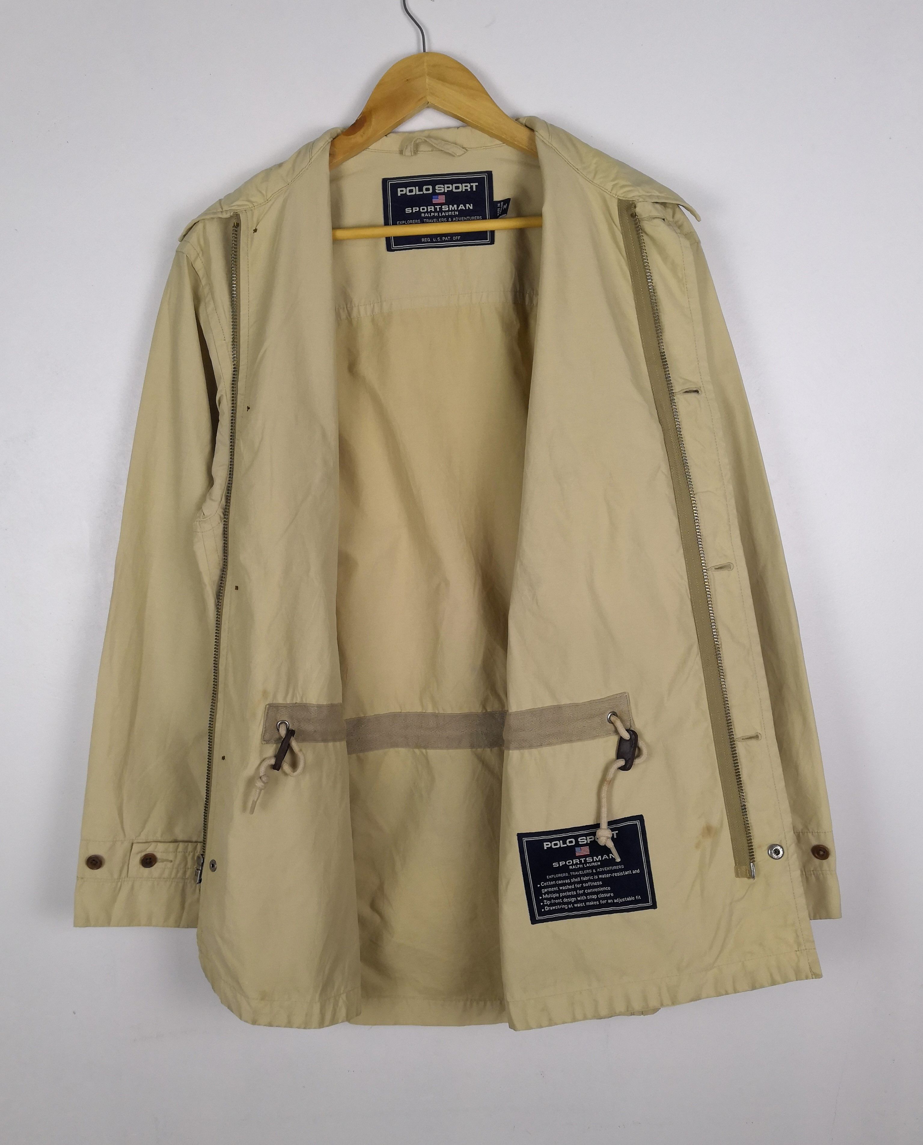 Polo Ralph Lauren Vintage Polo Sport Parka Polo Ralph Lauren Sportman Jacket Size US L / EU 52-54 / 3 - 3 Thumbnail