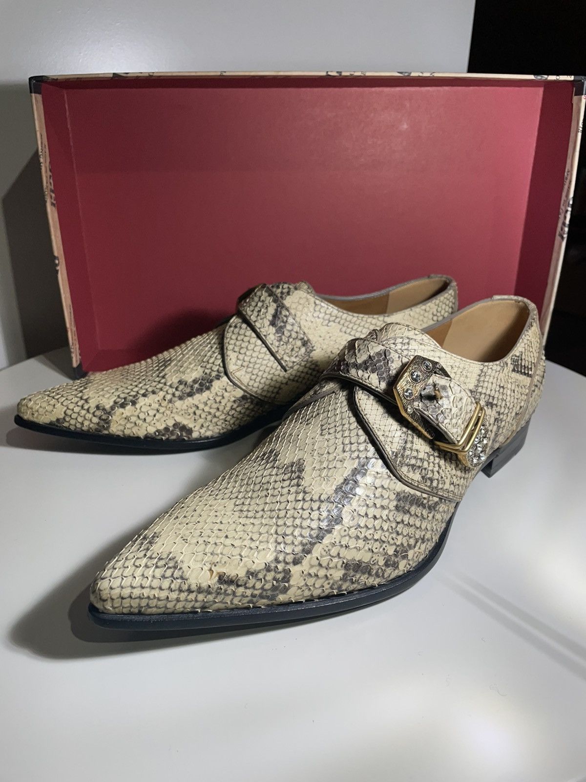 Gucci Gucci Monk Strap Shoes – Alessandro Michele Era Size US 7 / EU 40 - 1 Thumbnail