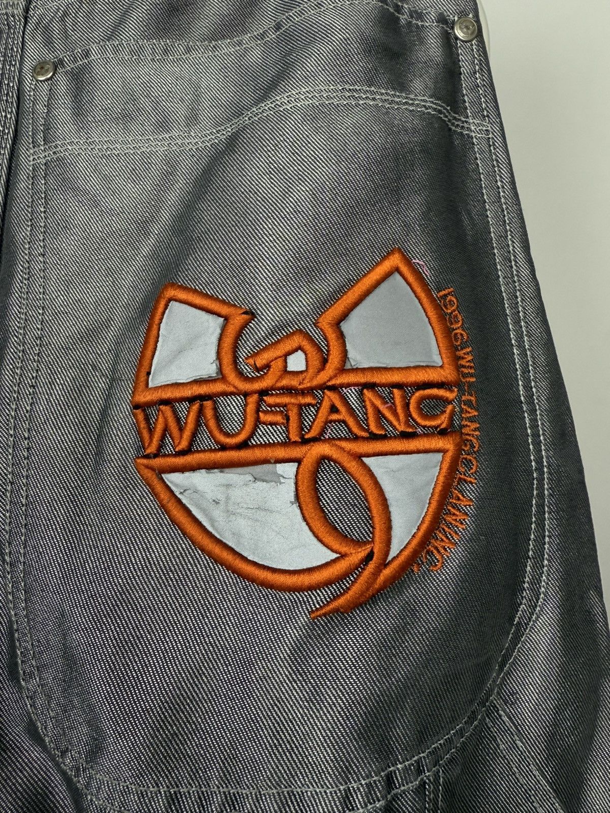 Vintage × Wu-Tang Clan Vintage Wu Tang denim pants Jeans Rap size 30 Size US 30 / EU 46 - 6 Thumbnail