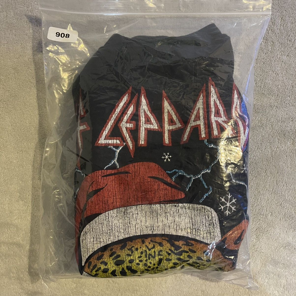 Def Leppard Def Leppard Sweater Adult XL Black Crew Neck Pullover Size US XL / EU 56 / 4 - 7 Thumbnail