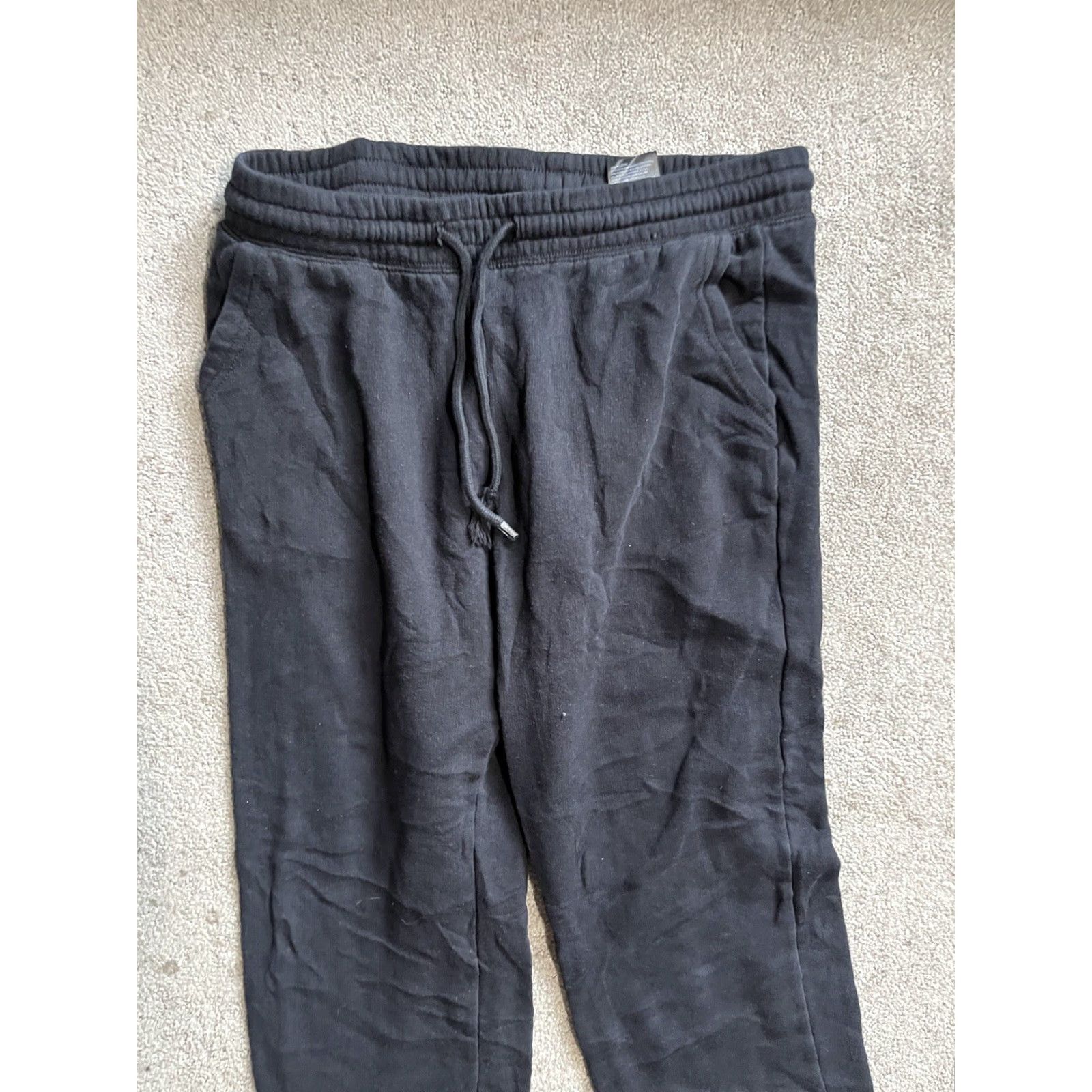H&M H&M High Waisted Casual Joggers Black Sweatpants Womens Medium Size 32" / US 10 / IT 46 - 5 Thumbnail