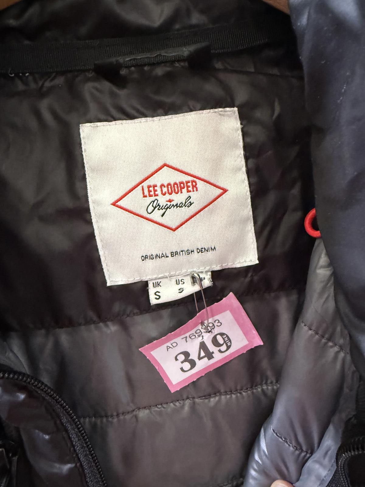 Designer Lee Cooper Men's Padded Jacket - Size S - Stylish Comfort Size US S / EU 44-46 / 1 - 2 Thumbnail