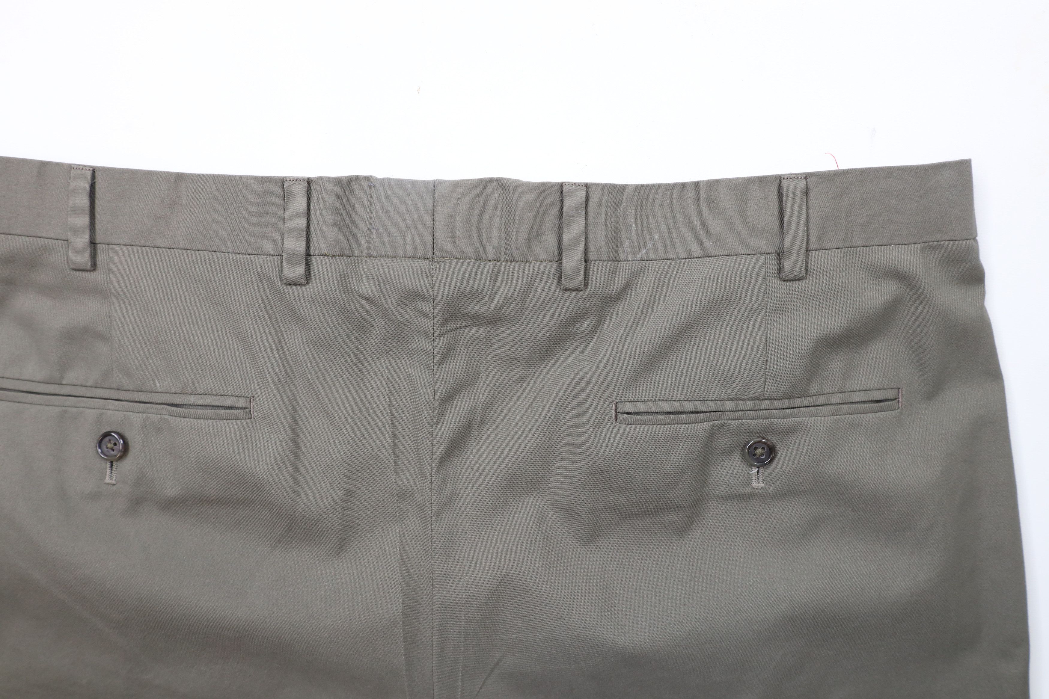 Brooks Brothers Brooks Brothers 2 Piece Wedding Suit Grayish Green Size 44L - 18 Thumbnail