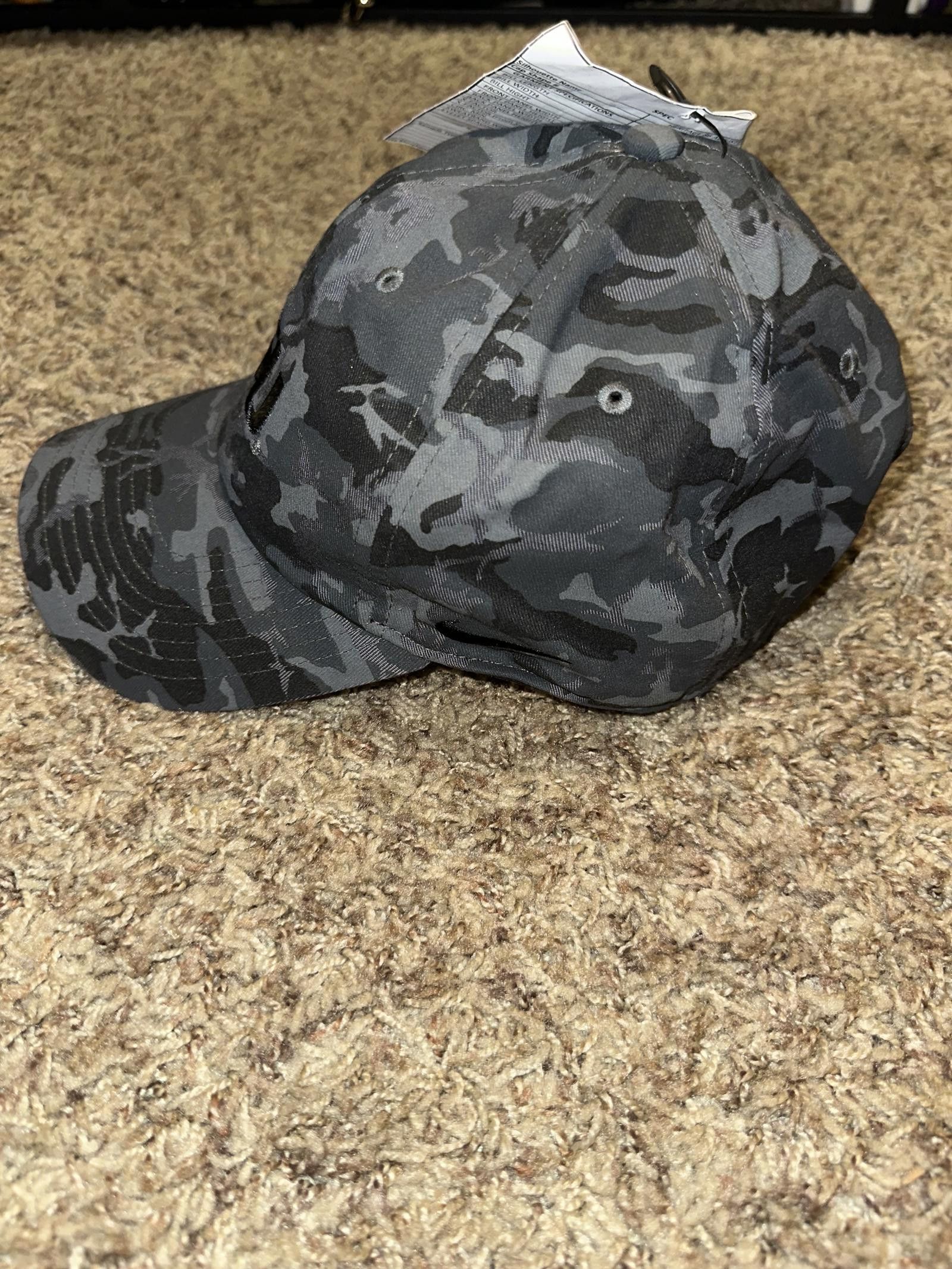 Nike Nike LSU Tigers Embroidered Black Camo Adjustable Hat Sample Size ONE SIZE - 5 Thumbnail