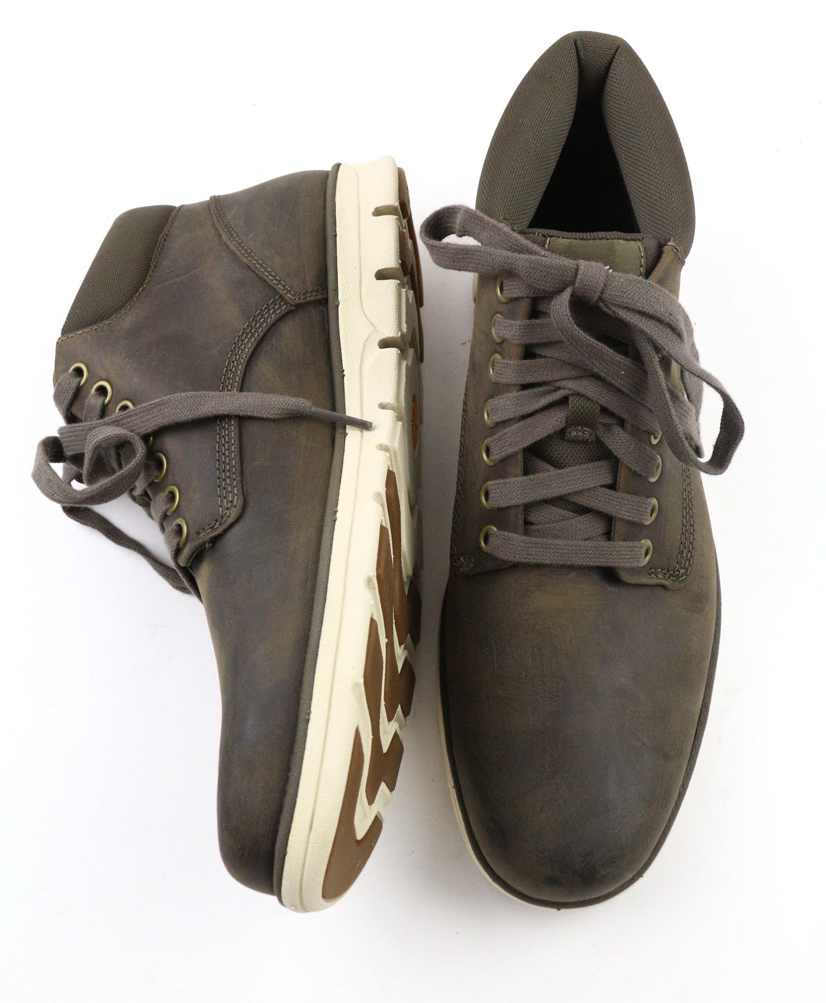 Timberland A2N3R UK8 Brown Leather ReBOTL SensorFlex 79594 Size US 8.5 / EU 41-42 - 7 Thumbnail