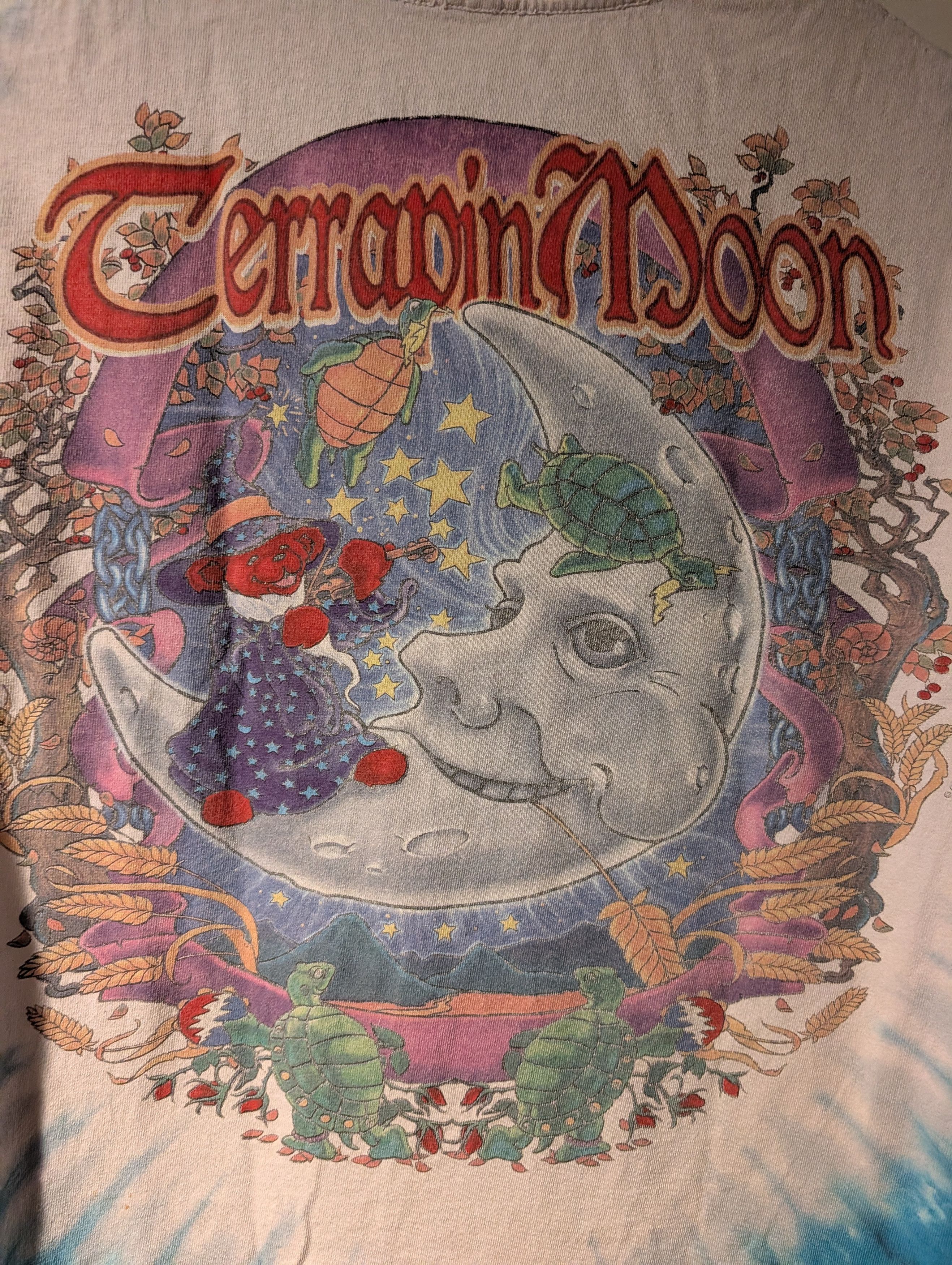 Liquid Blue Vintage Grateful Dead Terrapin Moon Liquid Blue T Shirt Size US M / EU 48-50 / 2 - 9 Thumbnail