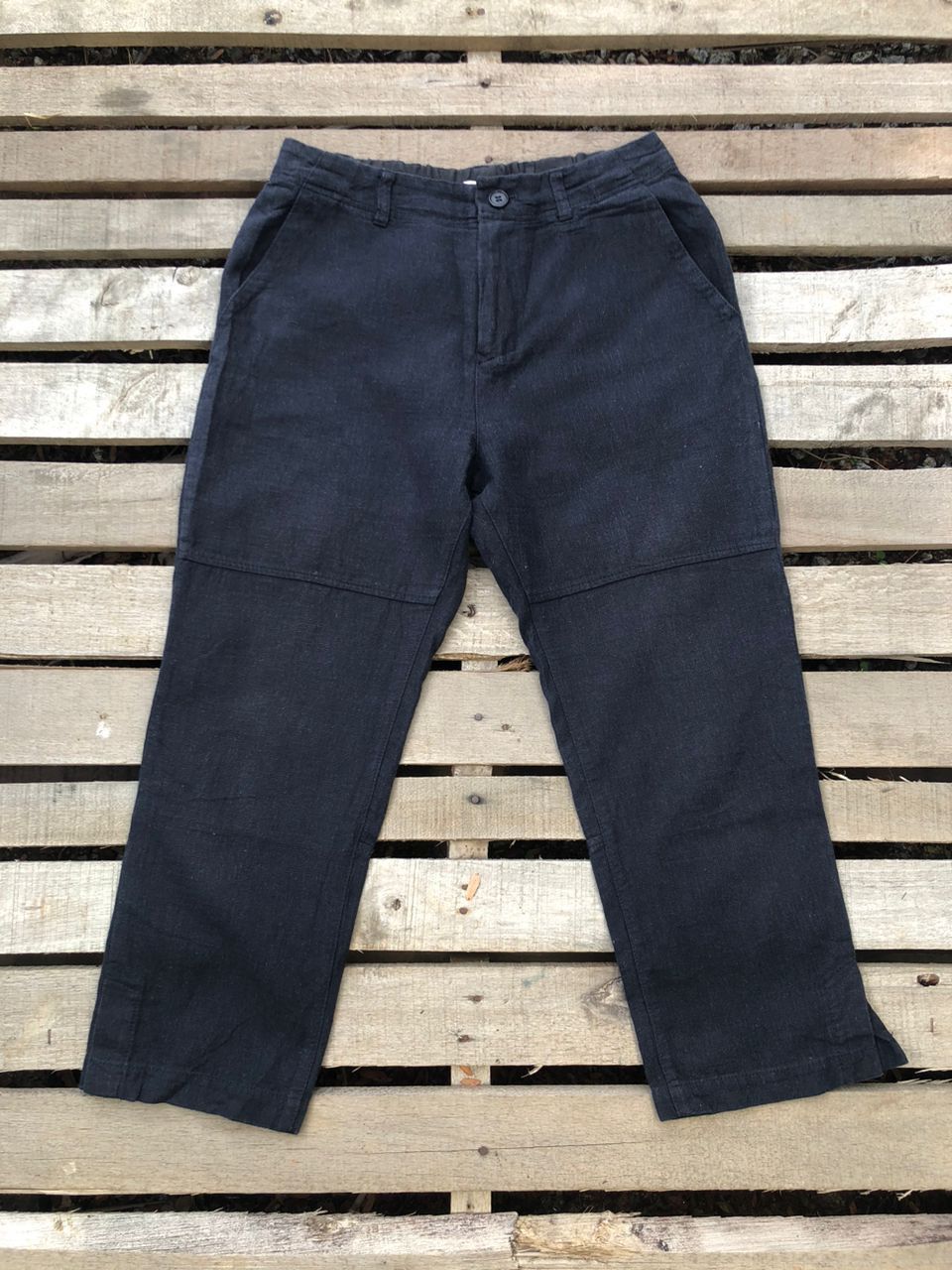 Japanese Brand Plantation by Issey Miyake 3/4 Pants Size 30" / US 8 / IT 44 - 1 Thumbnail