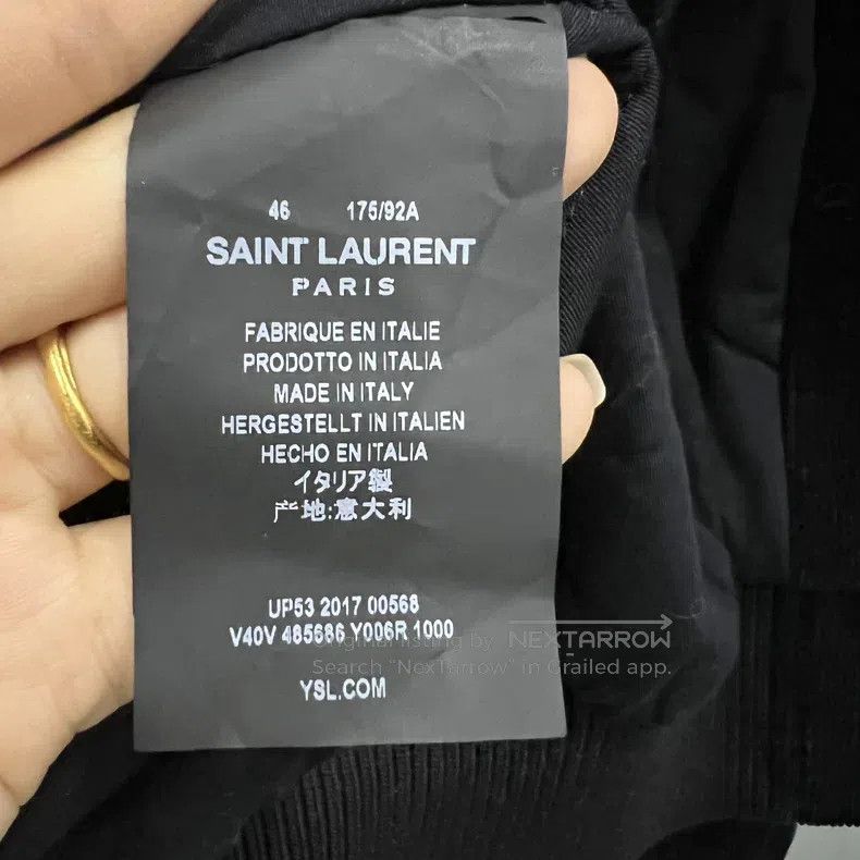 Saint Laurent Paris Saint Laurent Paris Corduroy logo jacket Size US S / EU 44-46 / 1 - 3 Thumbnail