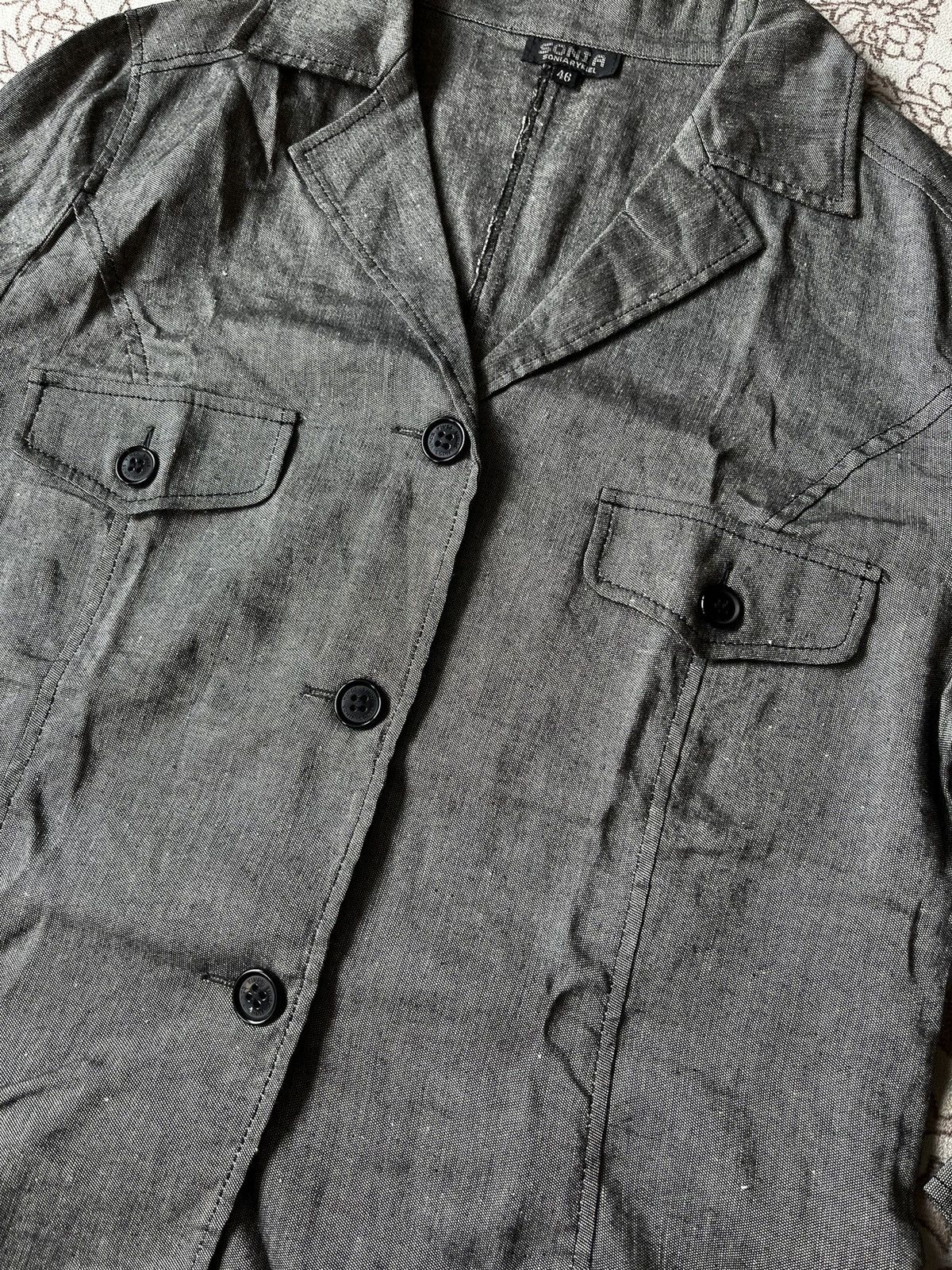 Designer × Japanese Brand × Sonia Rykiel Sonia Rykiel Denim Jacket Size M / US 6-8 / IT 42-44 - 3 Thumbnail
