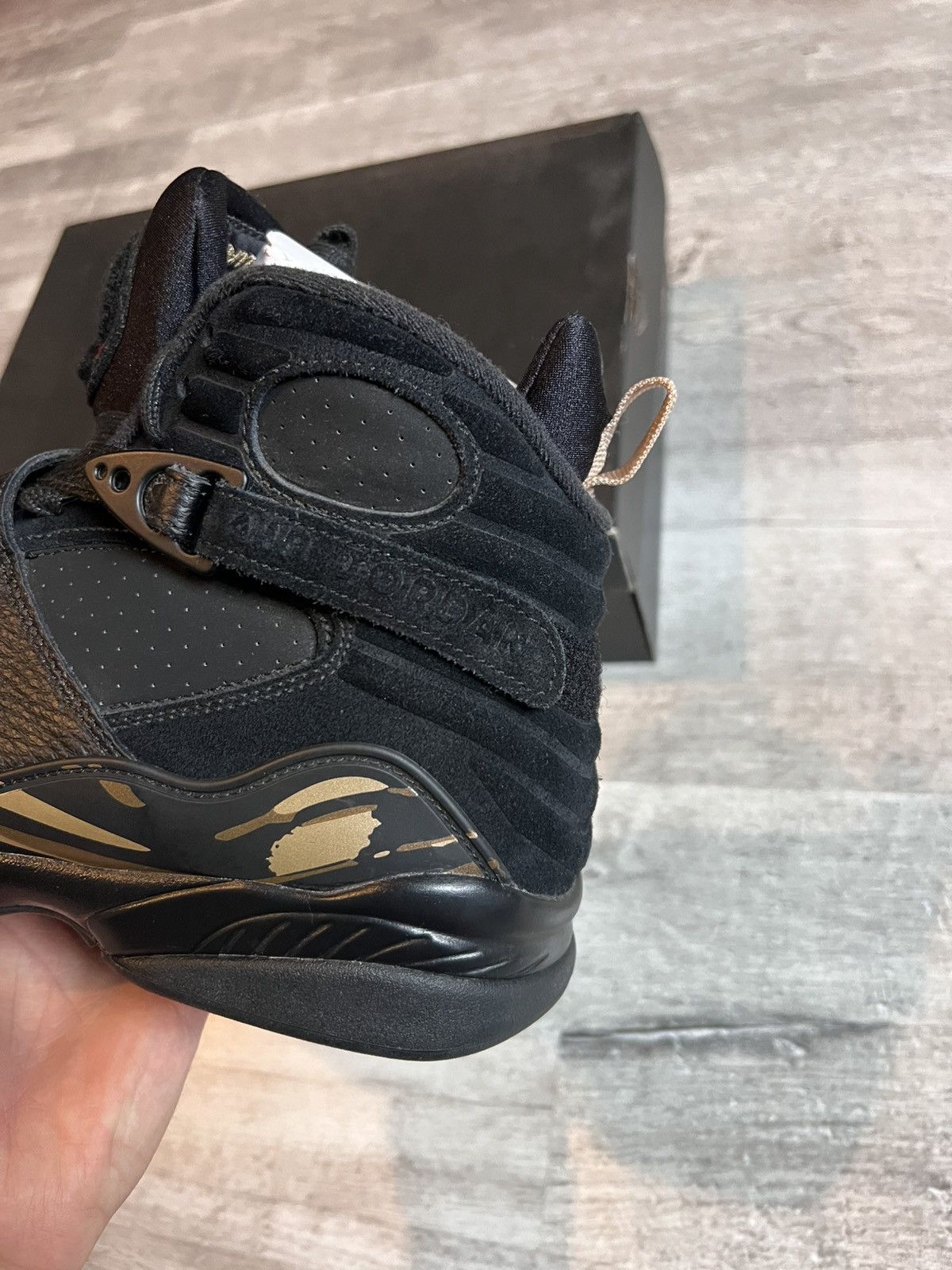 Nike Nike Air Jordan 8 OVO Black Shoes Size US 9.5 / EU 42-43 - 14 Thumbnail