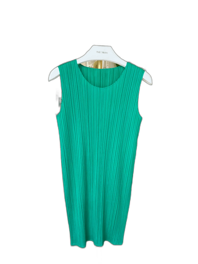 Issey Miyake Issey Miyake Green Long Tunic T-Shirt Size M / US 6-8 / IT 42-44 - 1 Thumbnail