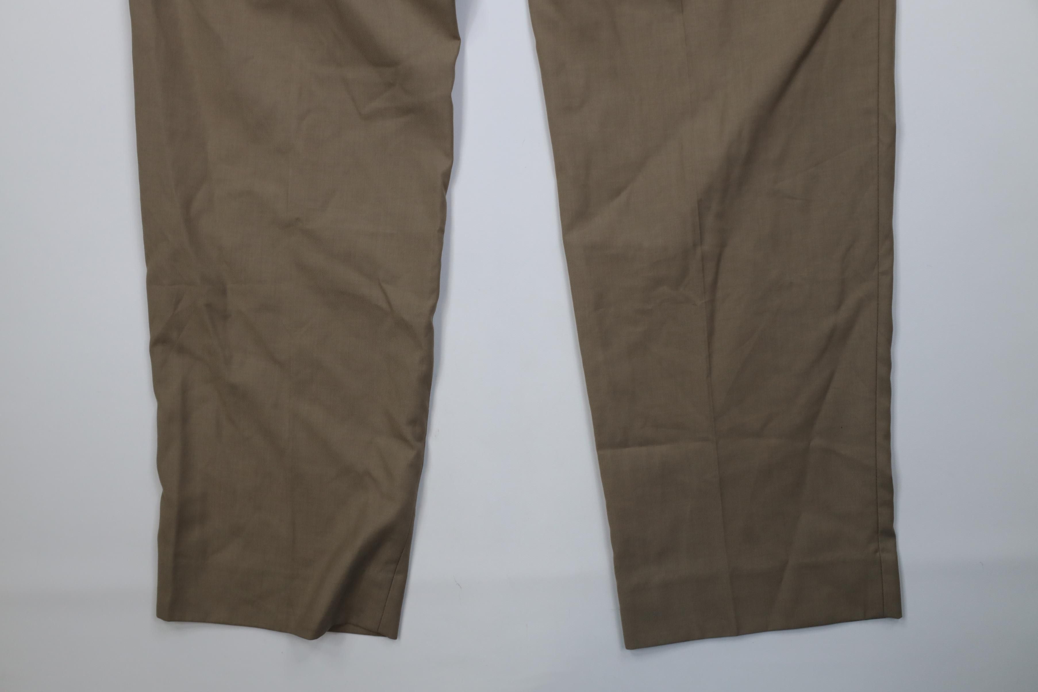 Polo Ralph Lauren Vintage 90s Ralph Lauren Distressed Wide Leg Chino Pants Size US 36 / EU 52 - 15 Thumbnail