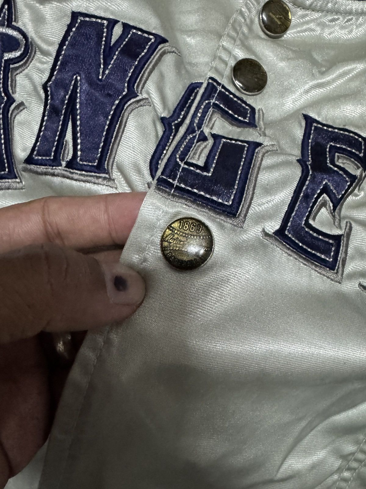 MLB × Vintage Vintage MLB ANGELS Baseball JACKET Size US L / EU 52-54 / 3 - 4 Thumbnail