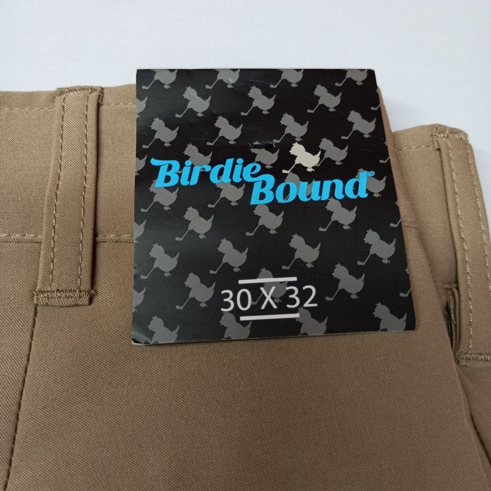 Other Birdie Bound Golf Pants Men's Size 30x32 Khaki Flex Straight Size US 30 / EU 46 - 2 Thumbnail