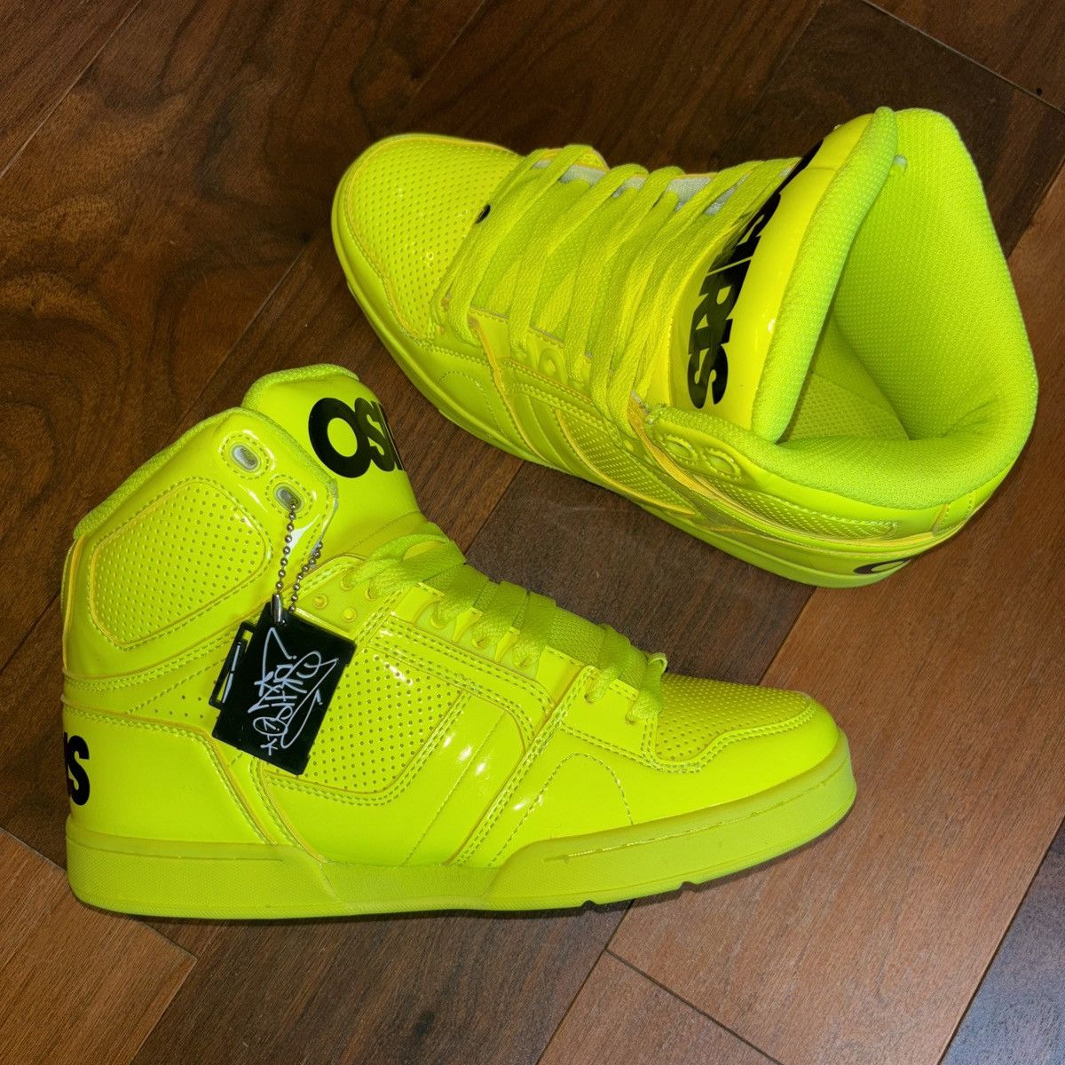 Osiris Rare Osiris NYC 83 Neon Yellow Old School | Grailed