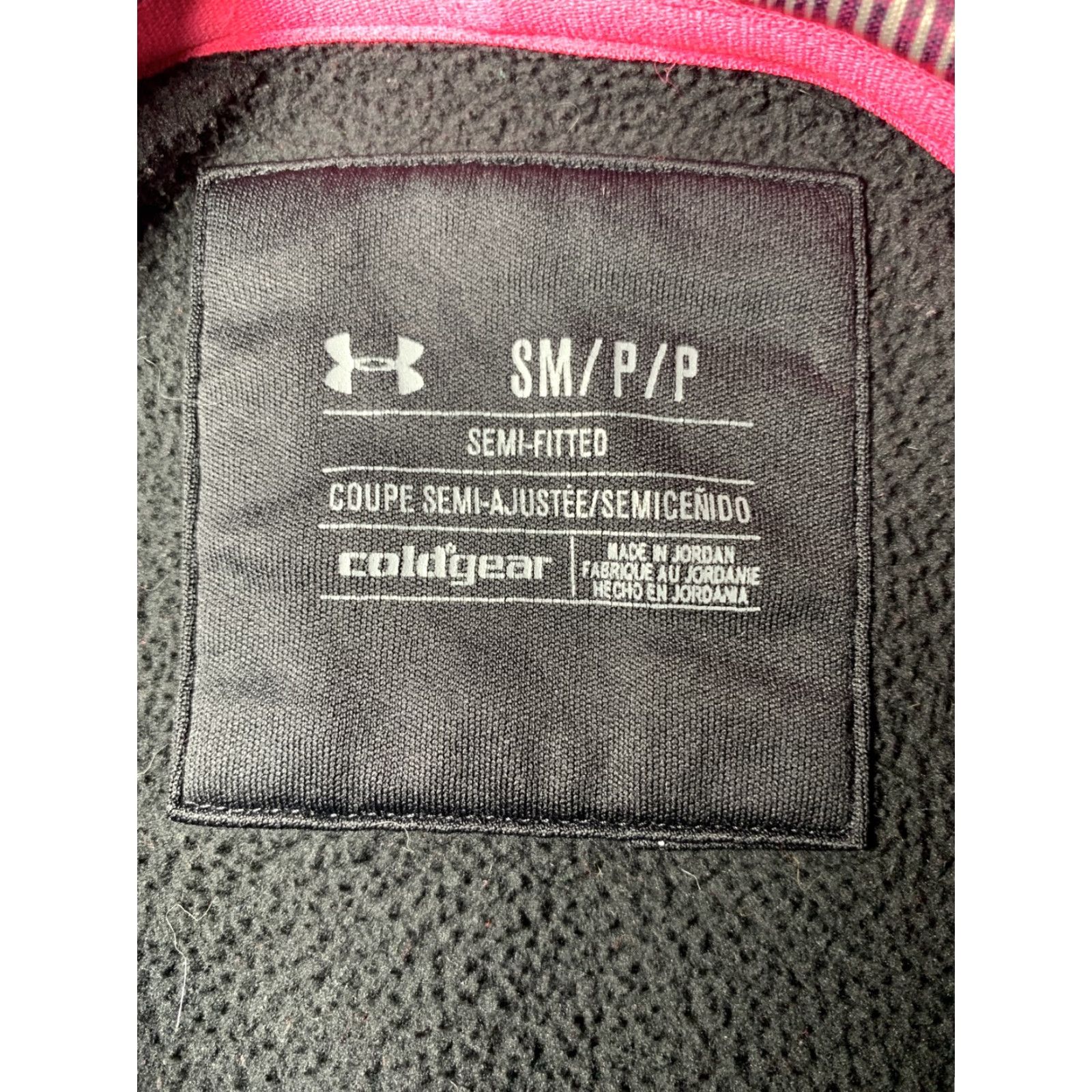 Under Armour Under Armour Coldgear Sweatshirt Hooded Small Black Pink Mens Cold Gear Hoodie Size US S / EU 44-46 / 1 - 4 Thumbnail
