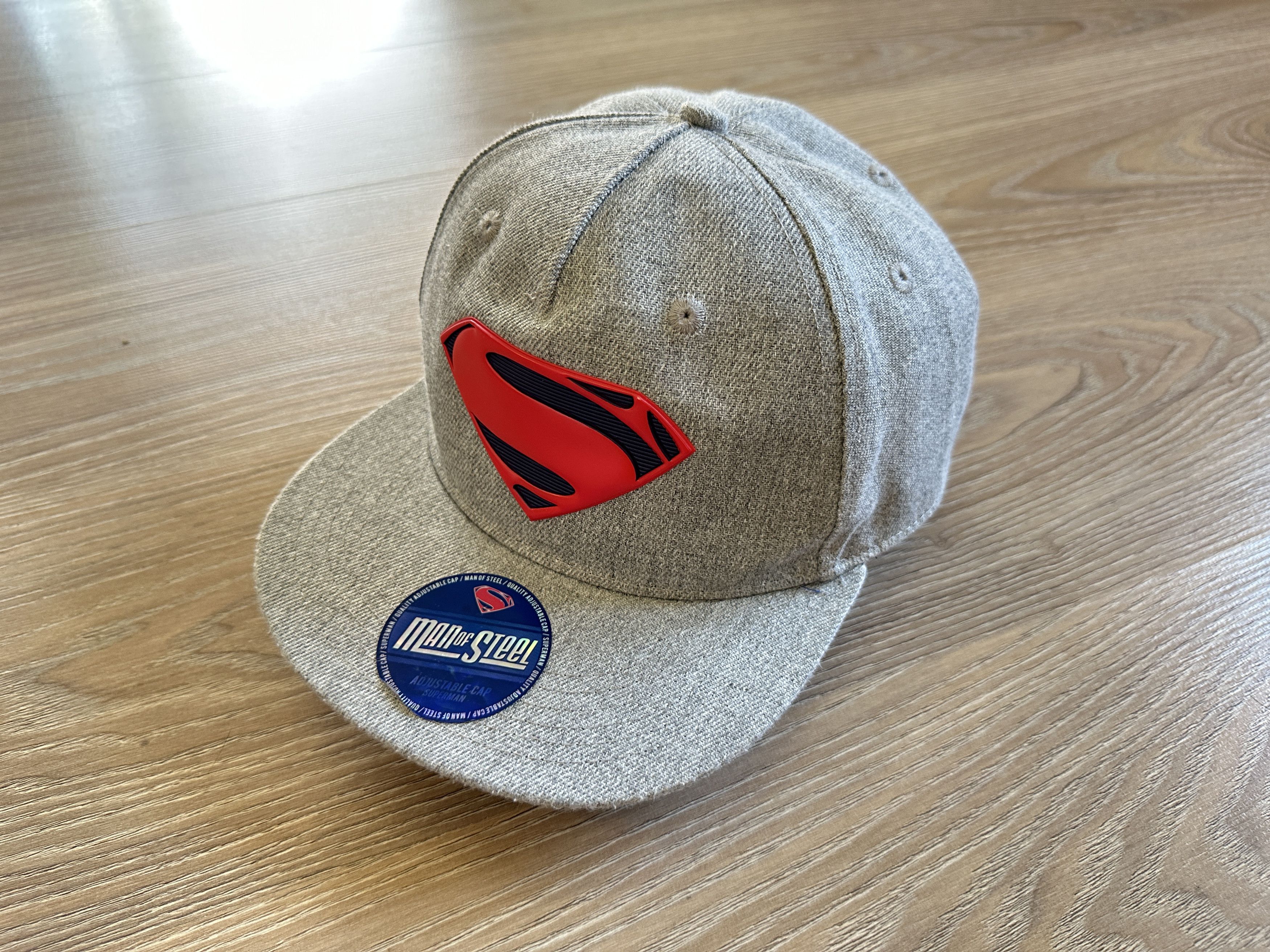 DC Comics Vintage Superman DC Comics Grey Snapback Size ONE SIZE - 2 Thumbnail