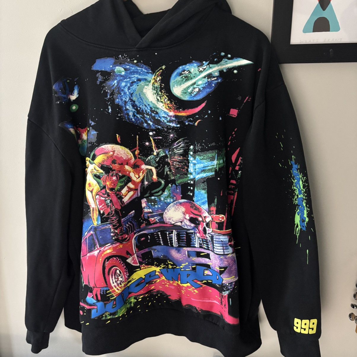Vlone Juice Wrld Hoodie | Grailed