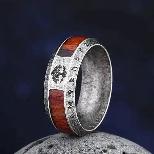 VIBE Nordic Viking Tree Of life Rings Size ONE SIZE - 3 Thumbnail