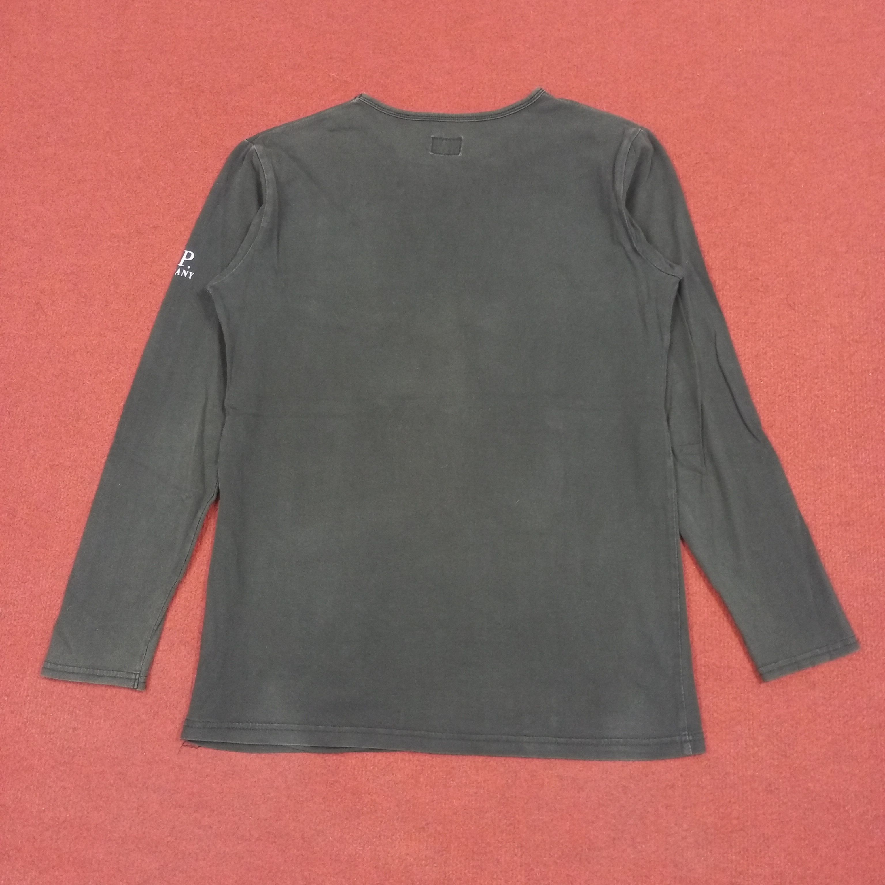 C.P. Company × Vintage C.P Company Outdoor Brand Style Long Sleeve Tshirt Size US S / EU 44-46 / 1 - 3 Thumbnail