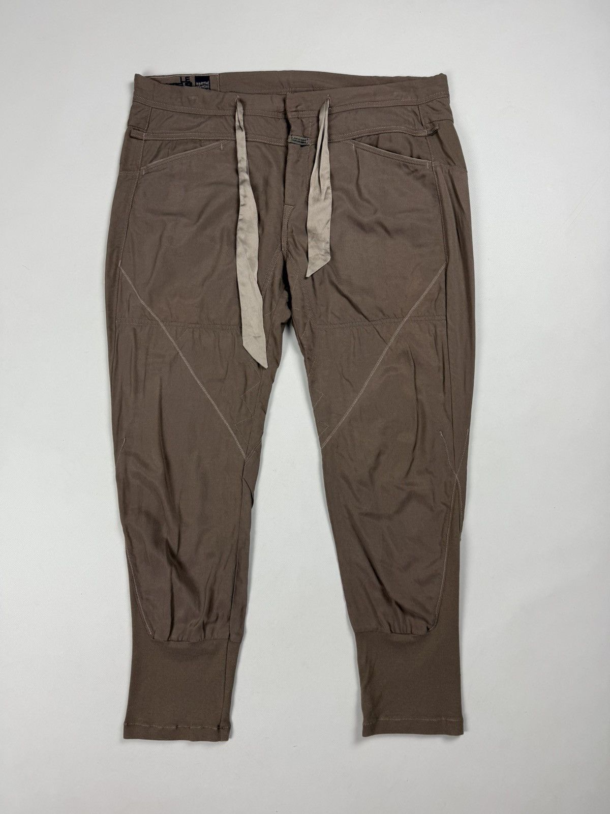 Marithe + Francois Girbaud Marithe Francois Girbaud Drawstring Cuffed Pants Trousers Size 32" / US 10 / IT 46 - 1 Thumbnail