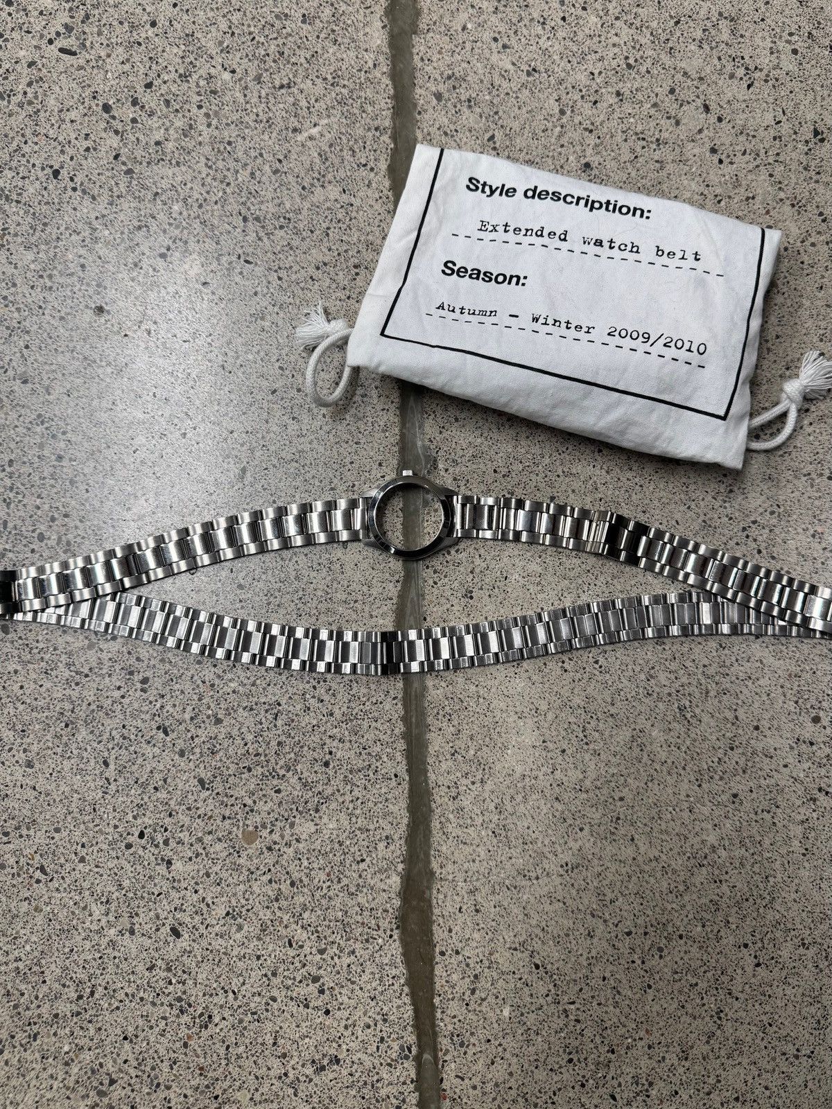 Maison Margiela AW2009 Maison Margiela Faceless Watch Belt/Long Bracelet Size ONE SIZE - 4 Thumbnail